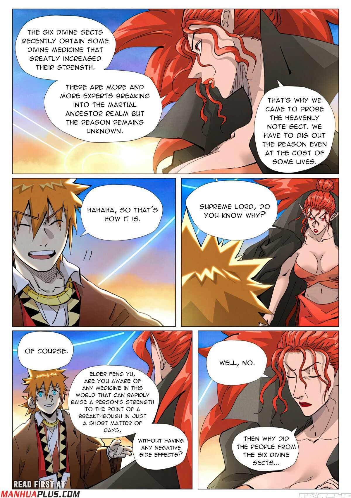 TALES OF DEMONS AND GODS Chapter 441.1 - Page 6 in English