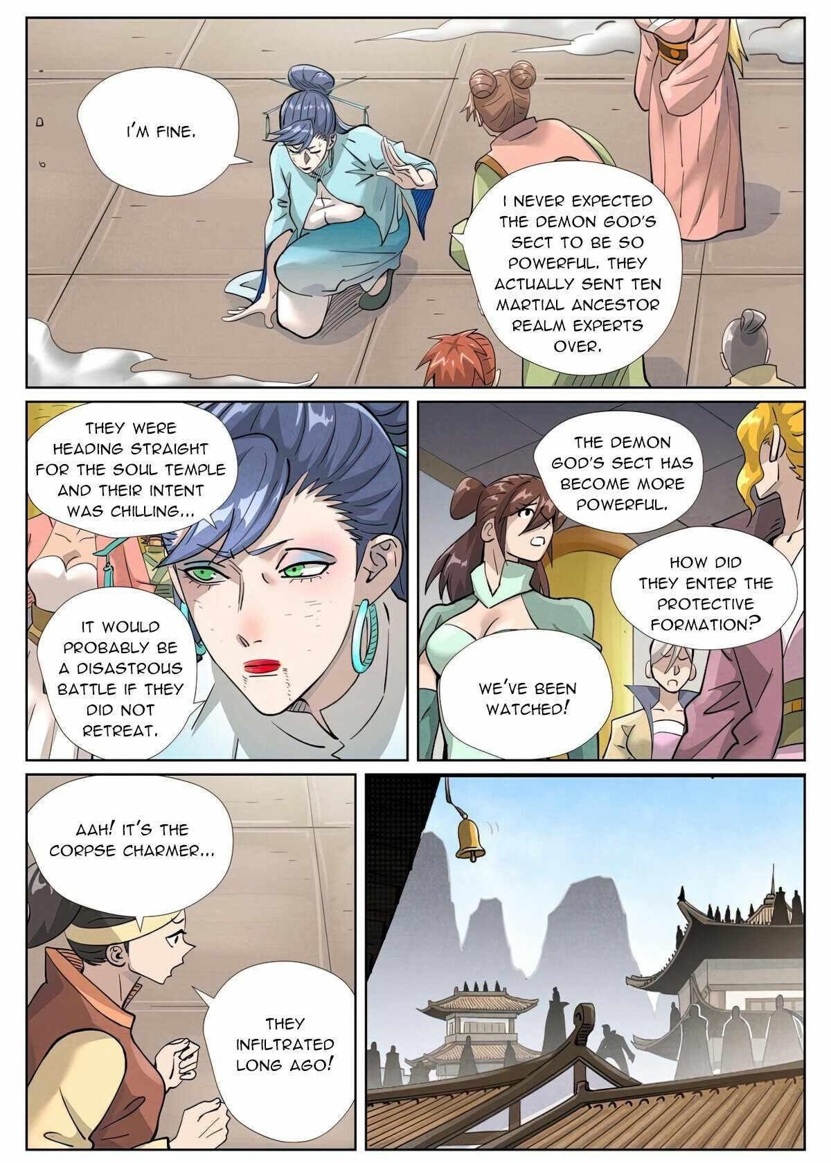 TALES OF DEMONS AND GODS Chapter 442.1 - Page 9 in English