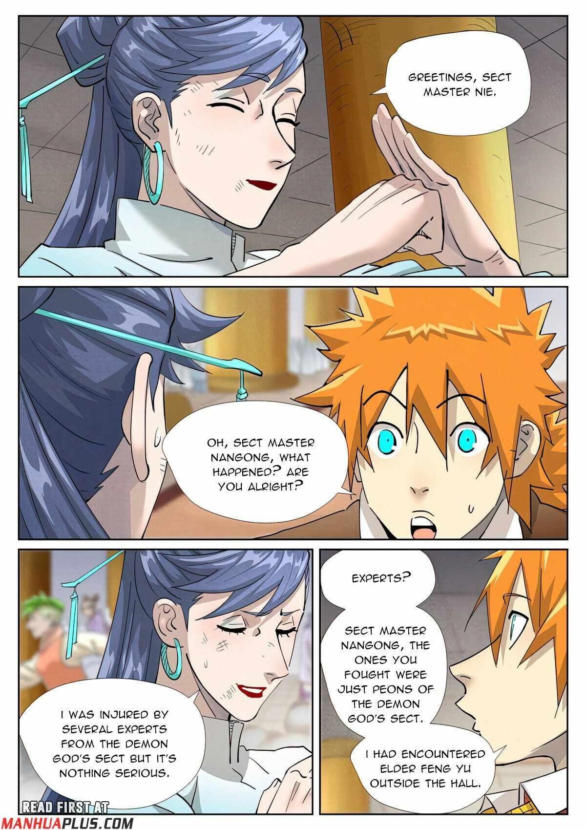 TALES OF DEMONS AND GODS Chapter 442.5 - Page 4 in English