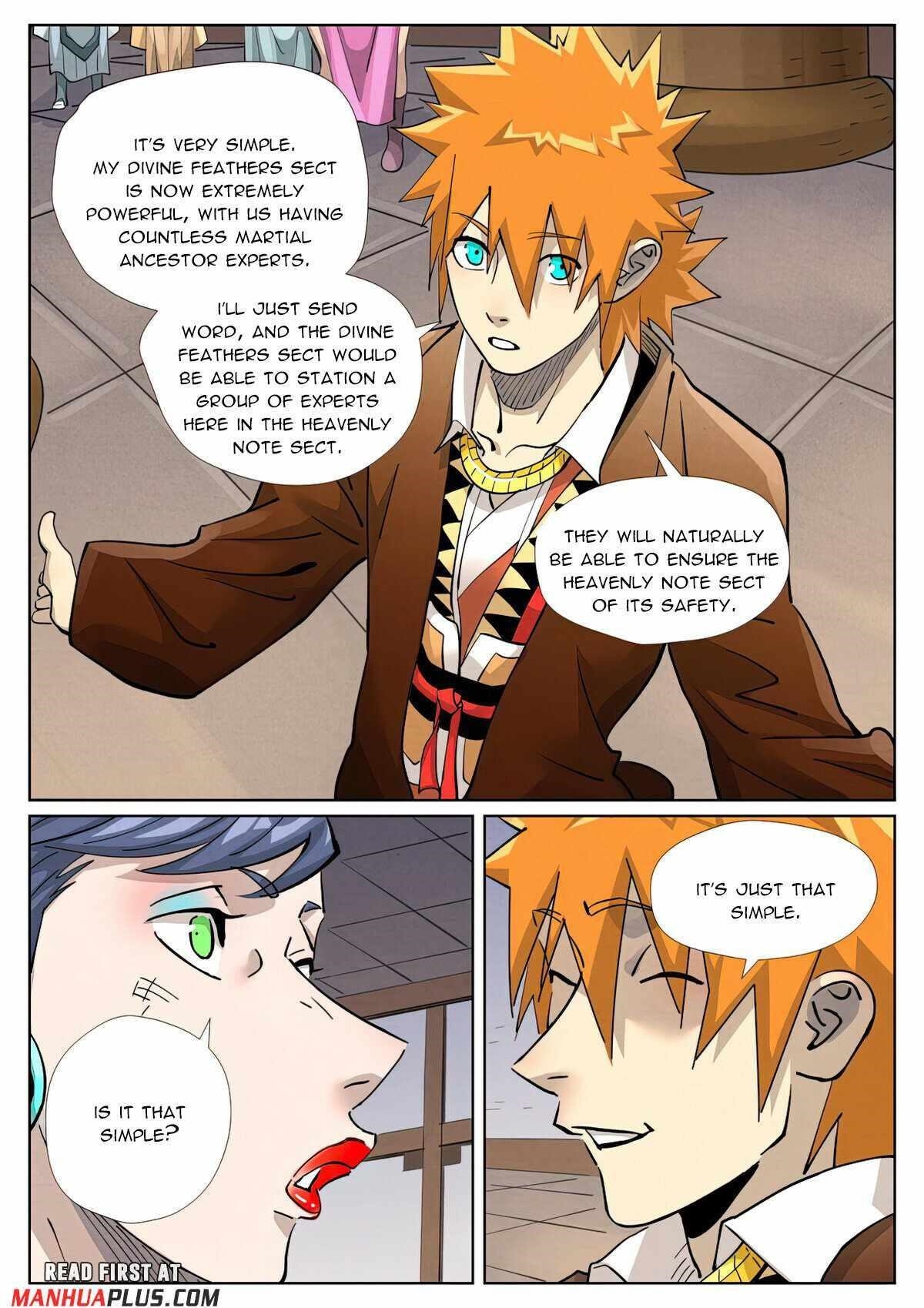 TALES OF DEMONS AND GODS Chapter 442.5 - Page 8 in English