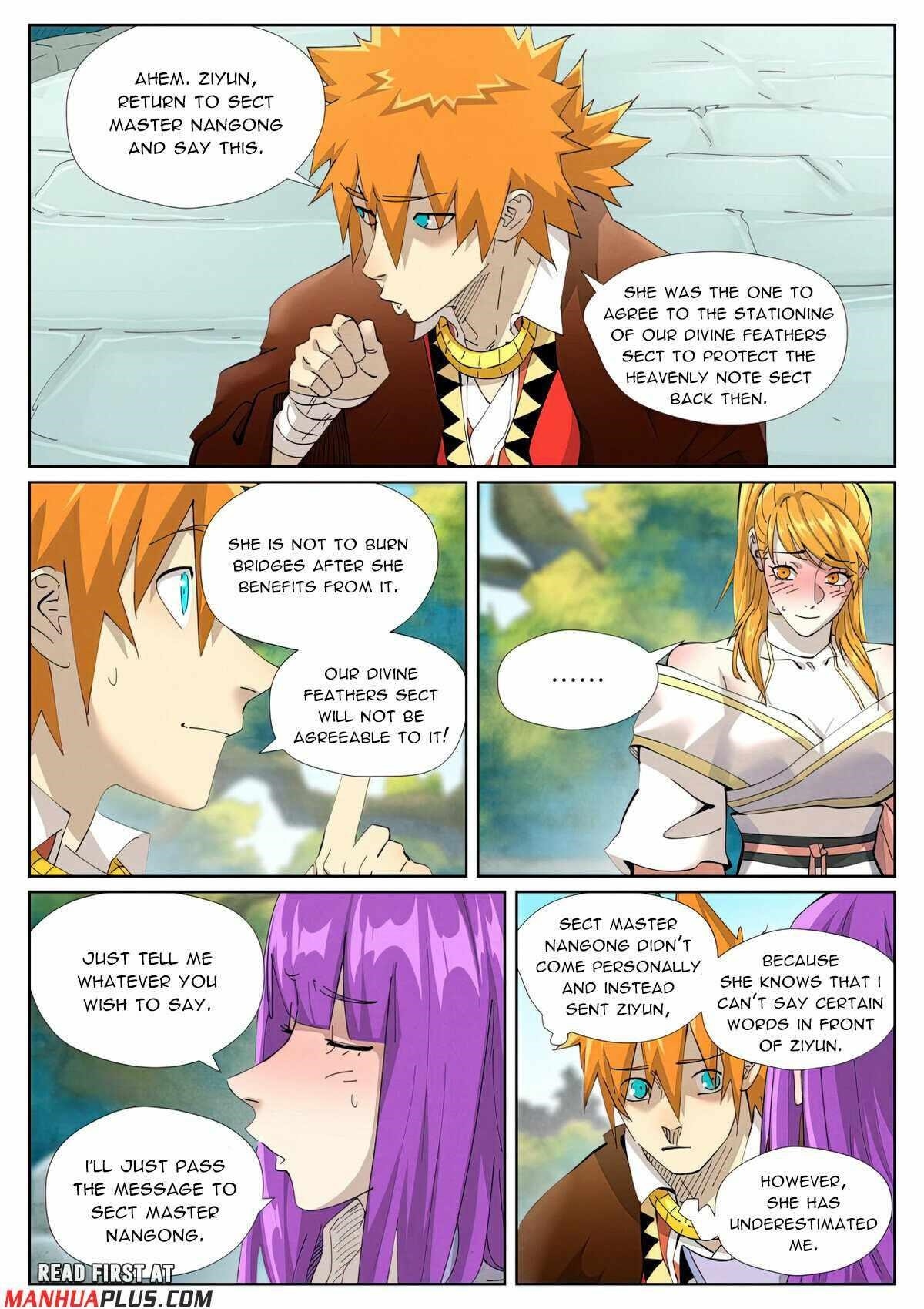 TALES OF DEMONS AND GODS Chapter 445.1 - Page 6 in English