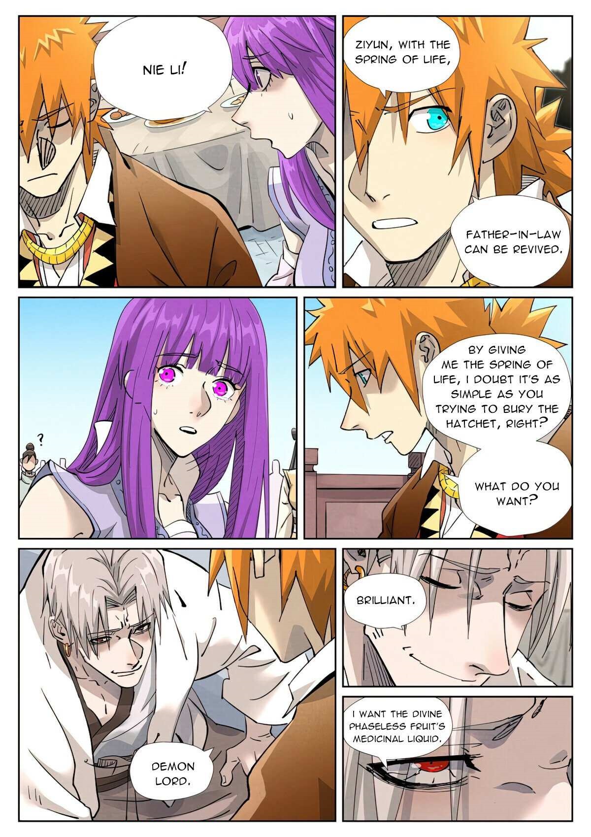 TALES OF DEMONS AND GODS Chapter 447.6 - Page 7 in English