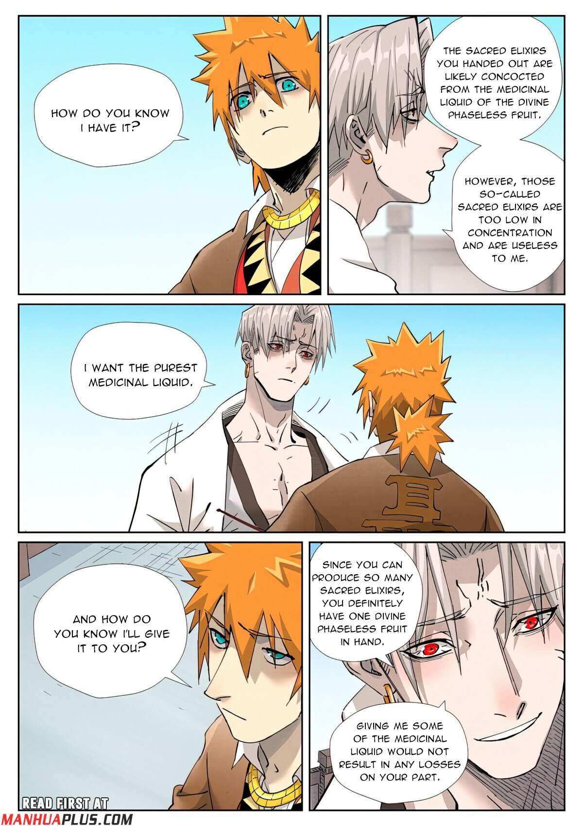 TALES OF DEMONS AND GODS Chapter 447.6 - Page 8 in English