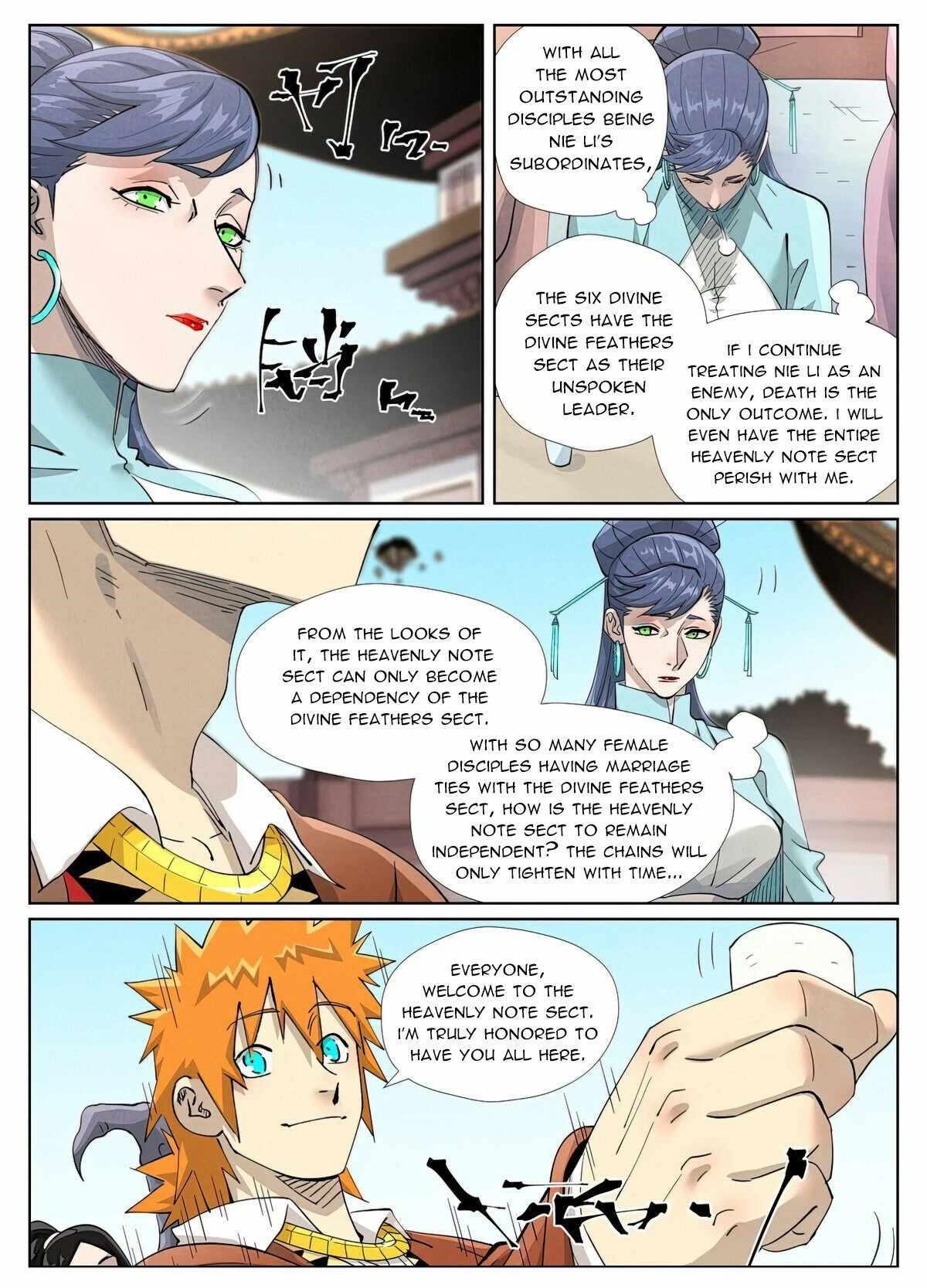TALES OF DEMONS AND GODS Chapter 448.6 - Page 4 in English