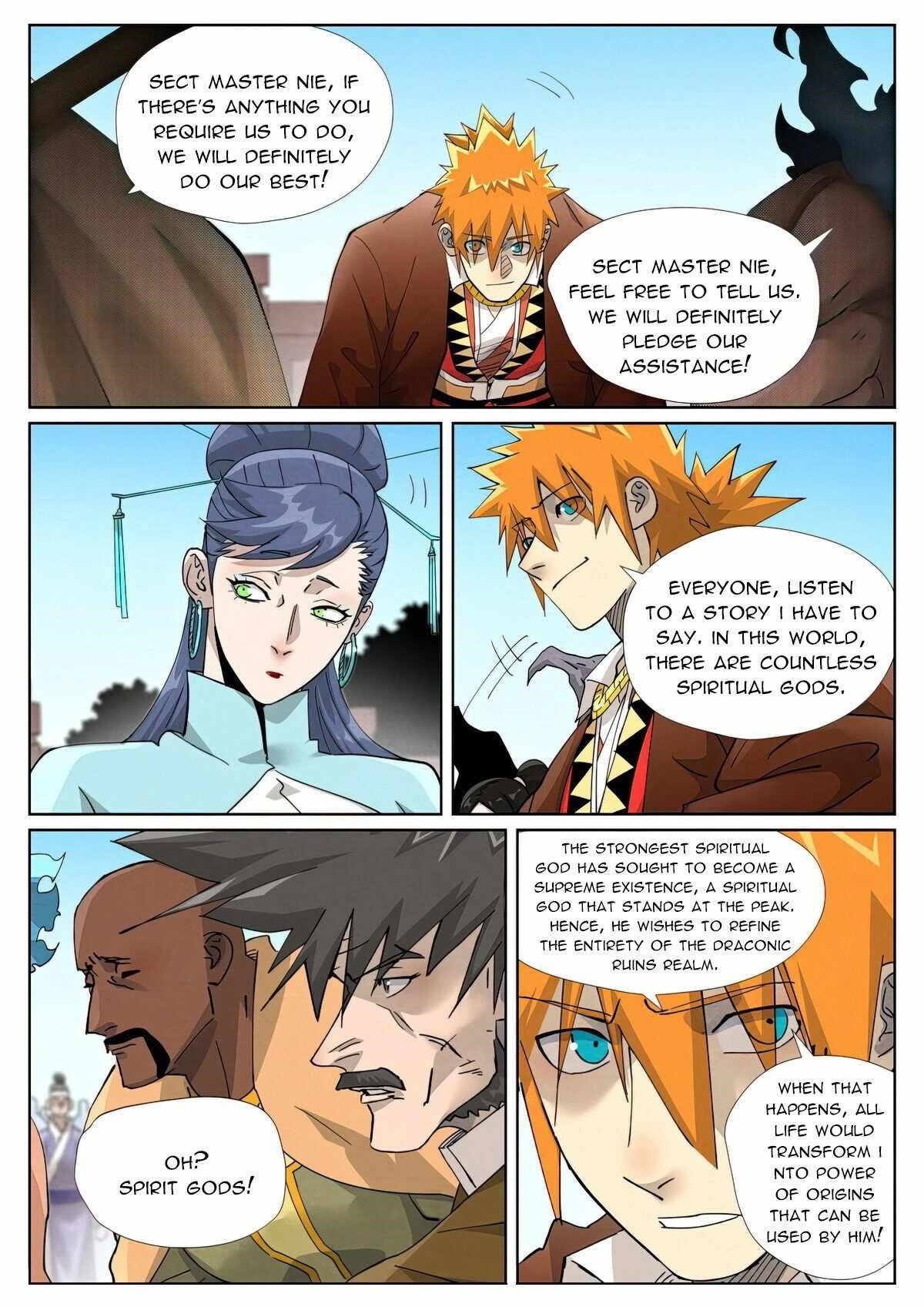 TALES OF DEMONS AND GODS Chapter 448.6 - Page 9 in English