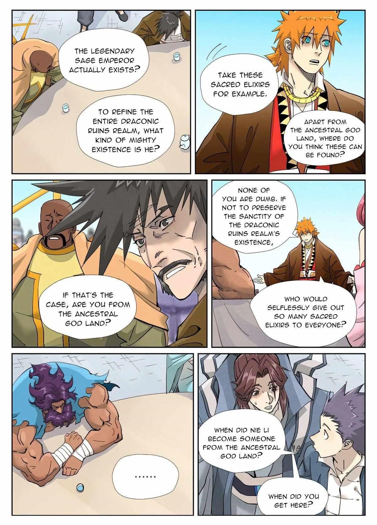 TALES OF DEMONS AND GODS Chapter 449.1 - Page 5 in English