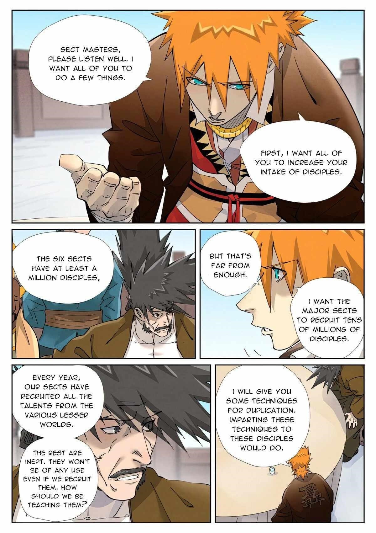 TALES OF DEMONS AND GODS Chapter 449.1 - Page 8 in English