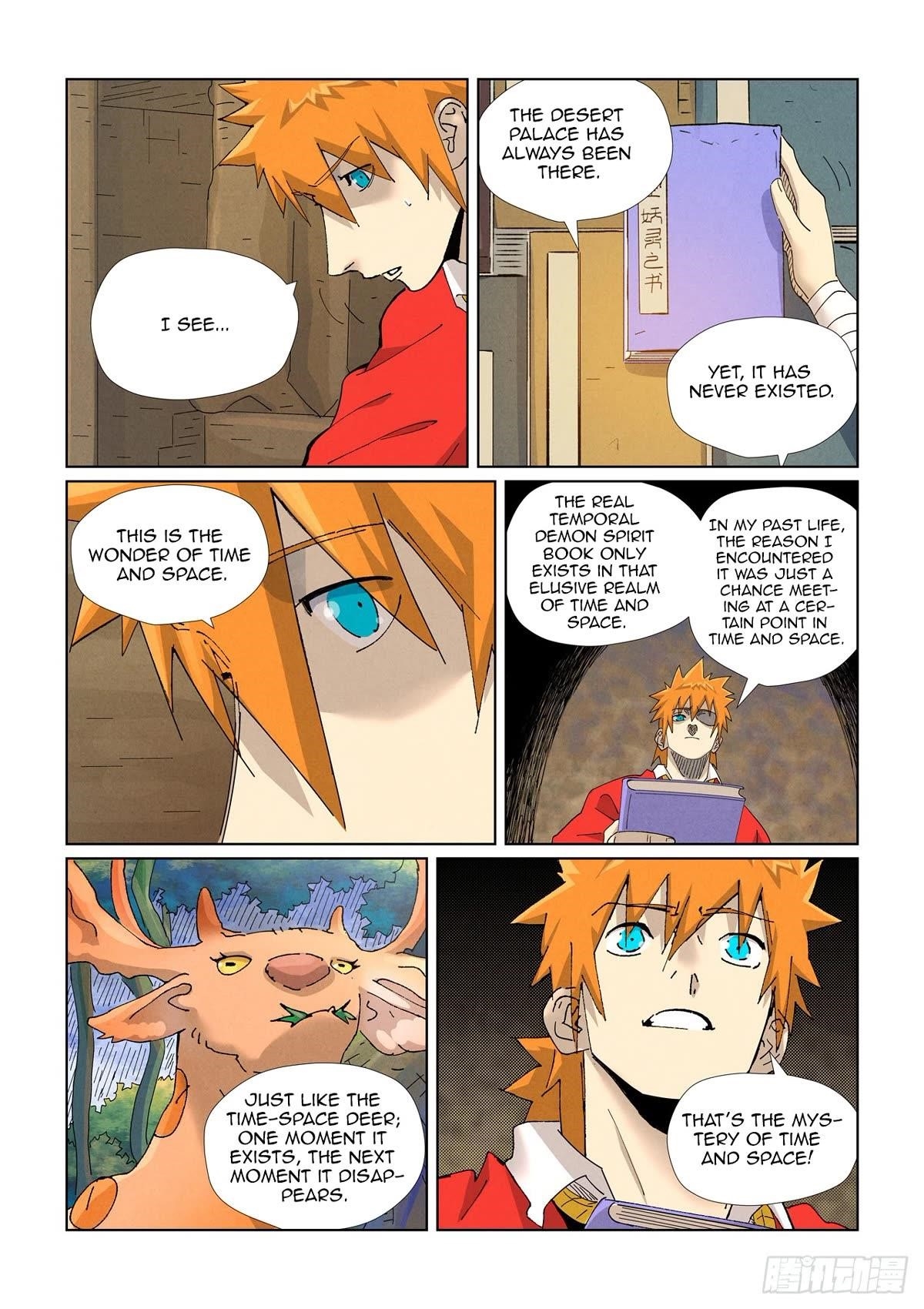 TALES OF DEMONS AND GODS Chapter 460.5 - Page 8 in English