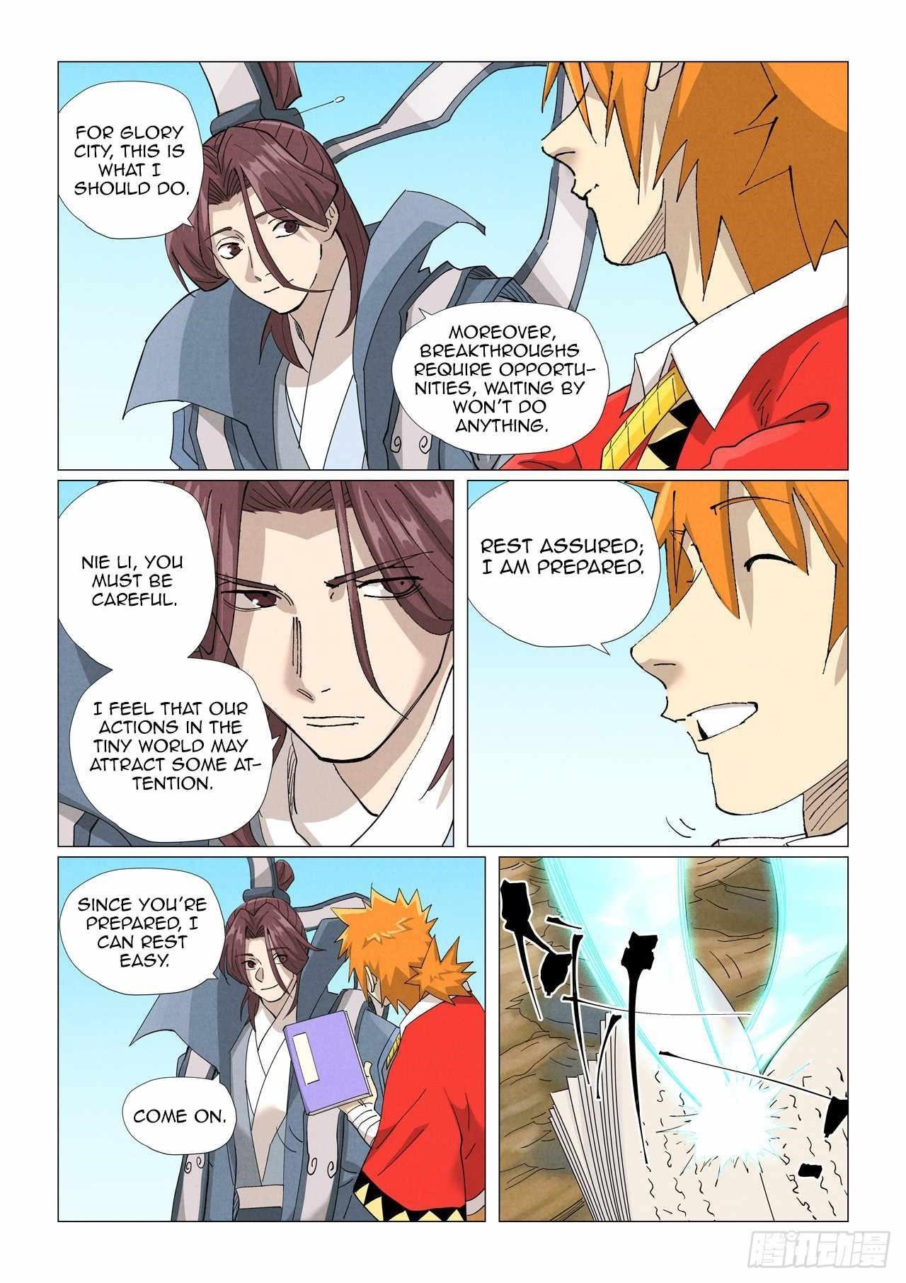 TALES OF DEMONS AND GODS Chapter 462.1 - Page 3 in English