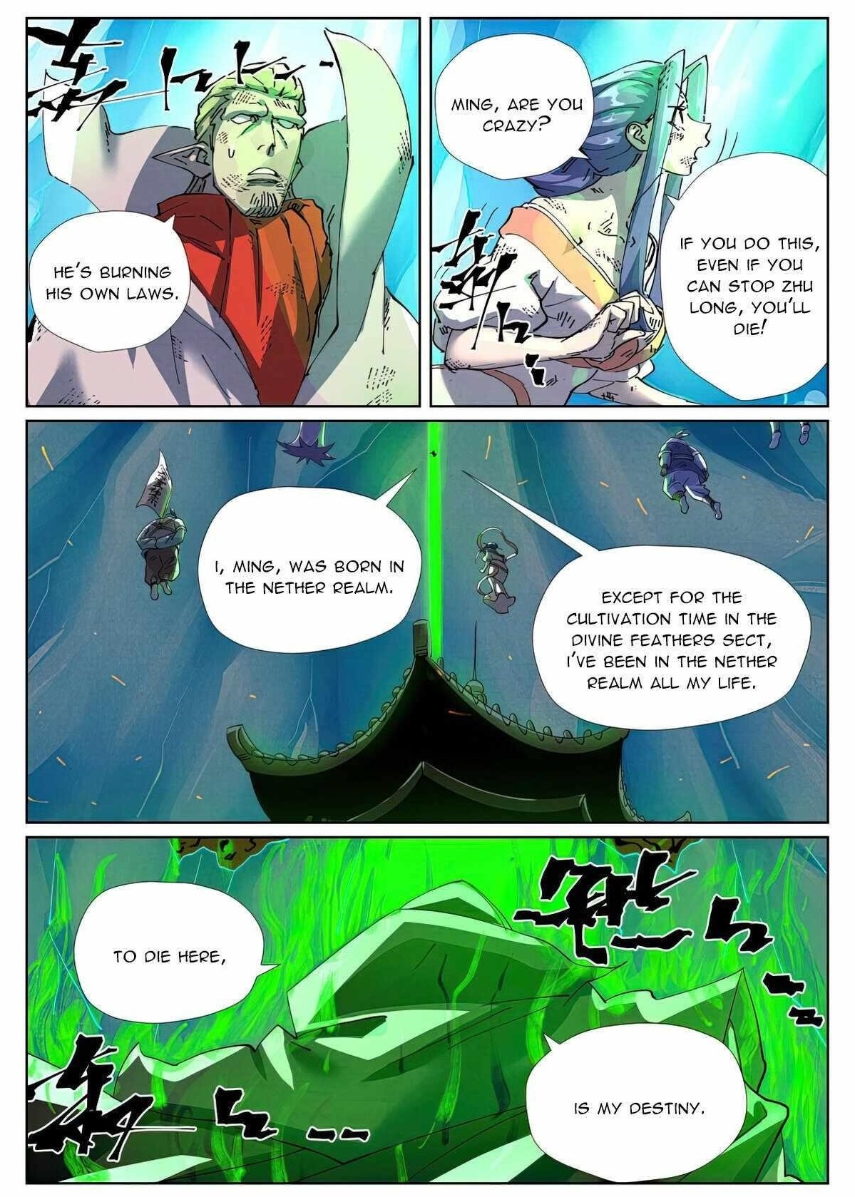 TALES OF DEMONS AND GODS Chapter 466.1 - Page 9 in English