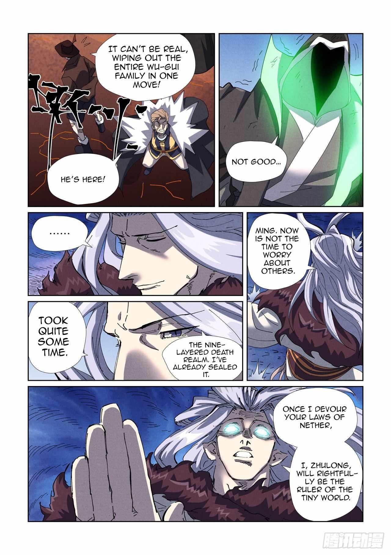 TALES OF DEMONS AND GODS Chapter 466.5 - Page 9 in English