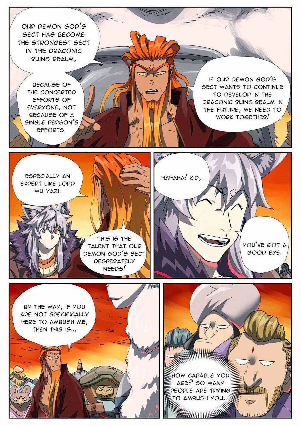 TALES OF DEMONS AND GODS Chapter 478.6 - Page 9 in English