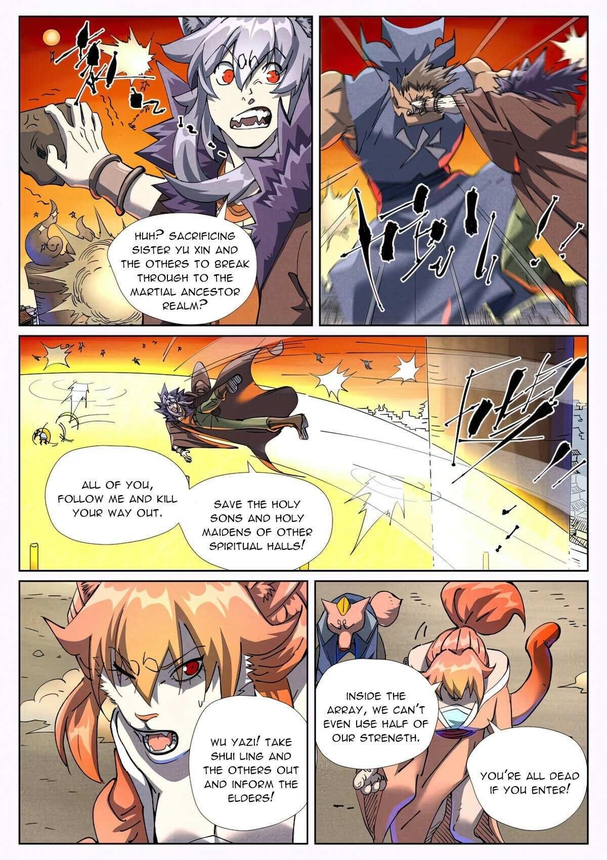 TALES OF DEMONS AND GODS Chapter 486 - Page 5 in English