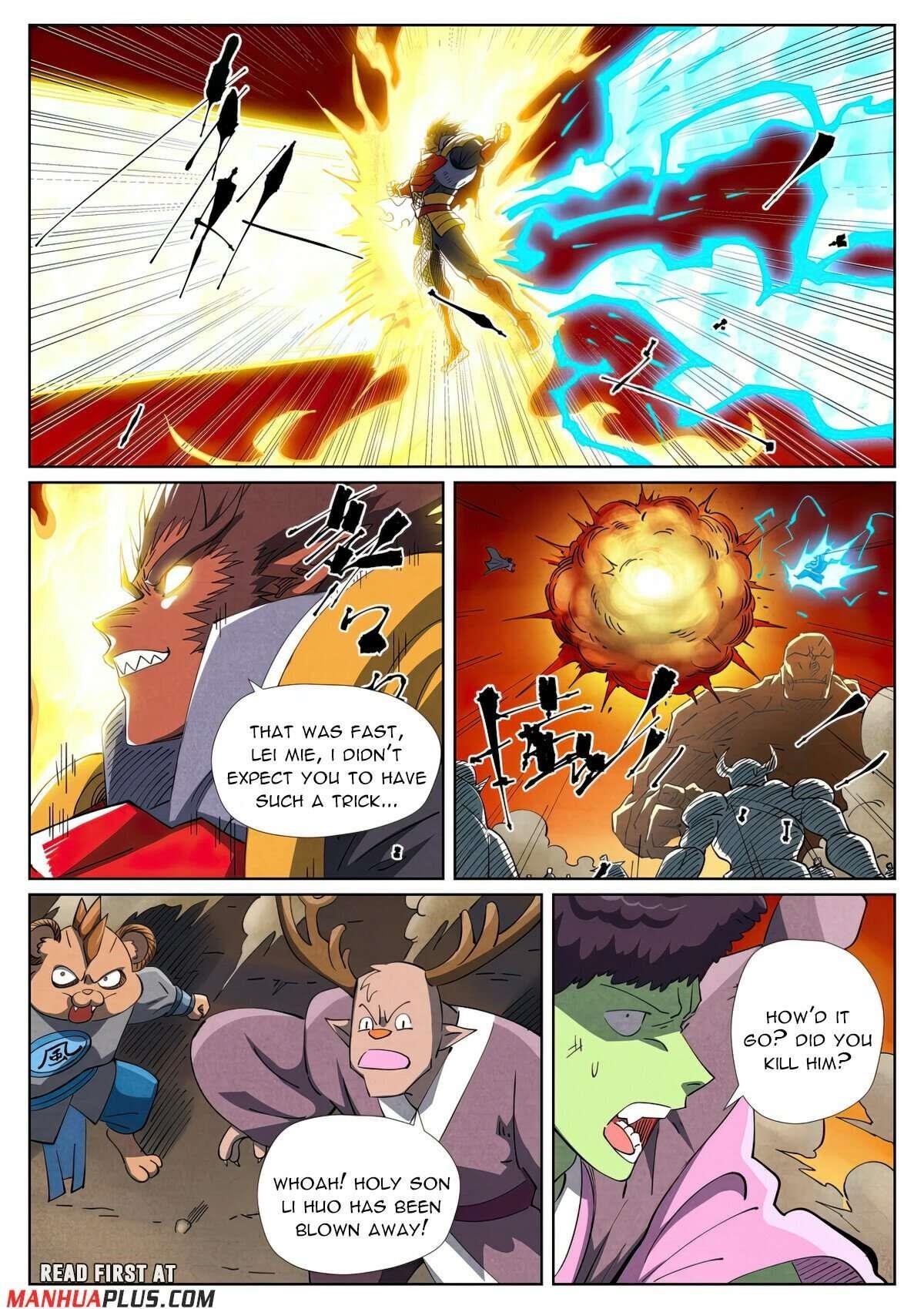 TALES OF DEMONS AND GODS Chapter 489.6 - Page 8 in English