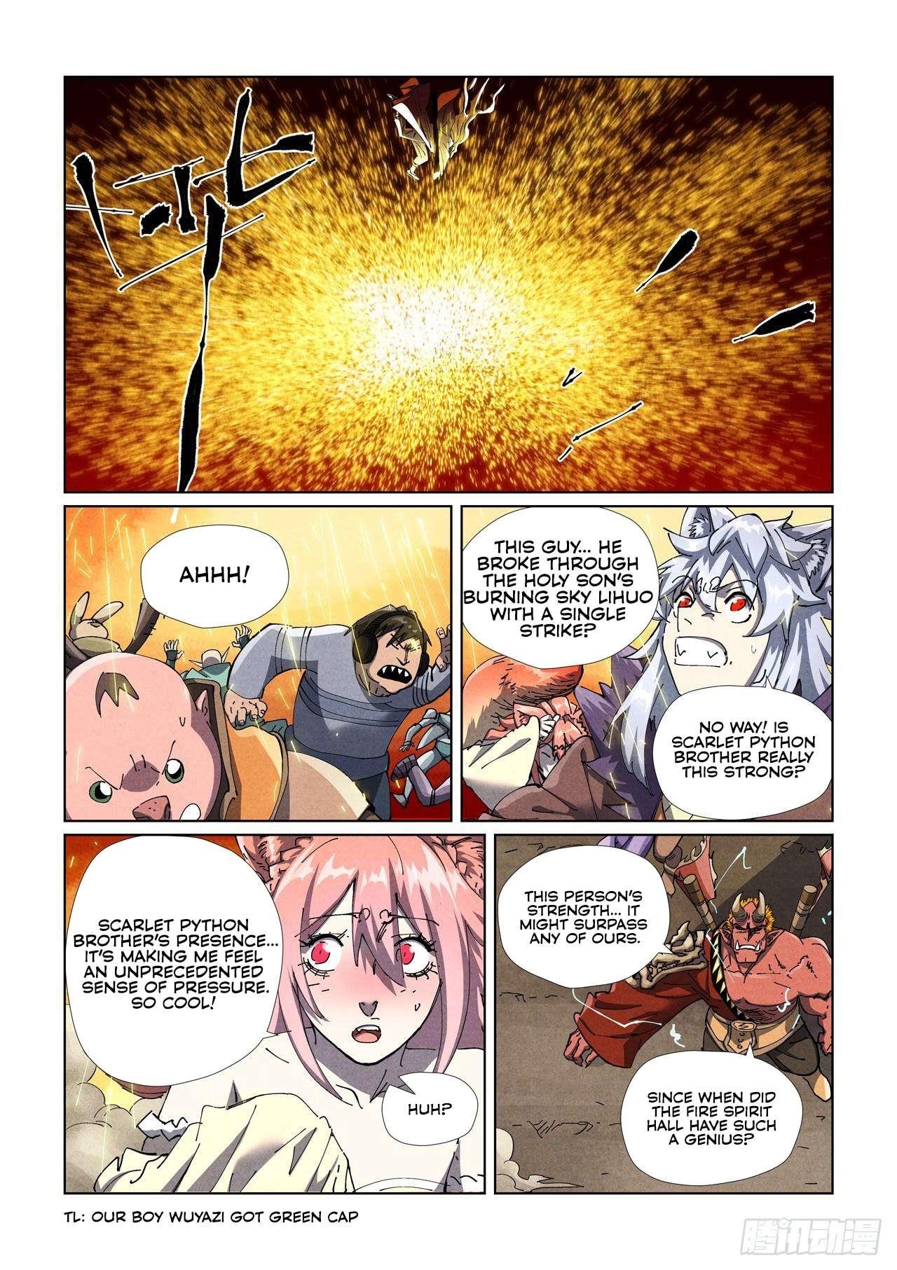TALES OF DEMONS AND GODS Chapter 490.1 - Page 9 in English