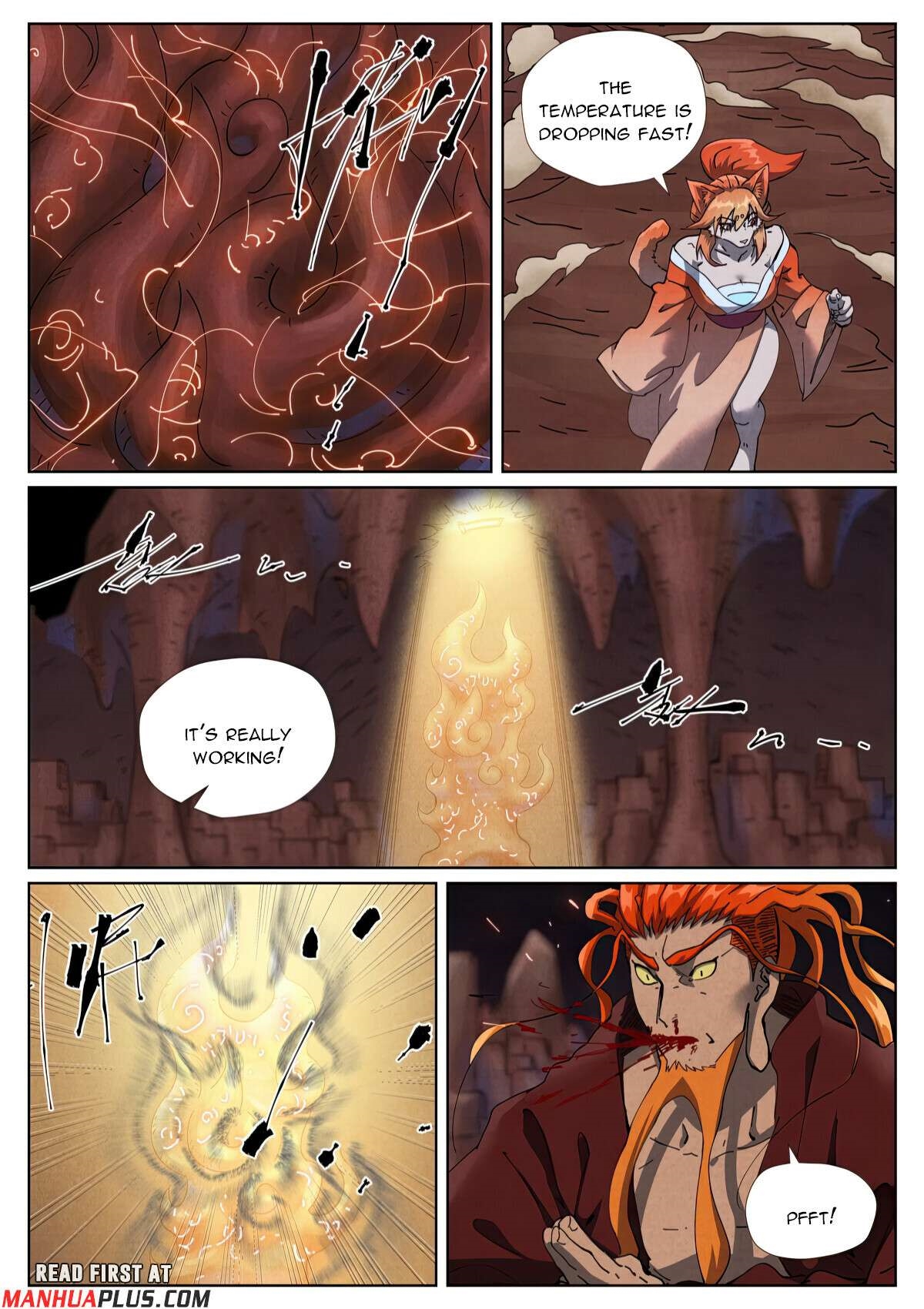 TALES OF DEMONS AND GODS Chapter 493.1 - Page 8 in English