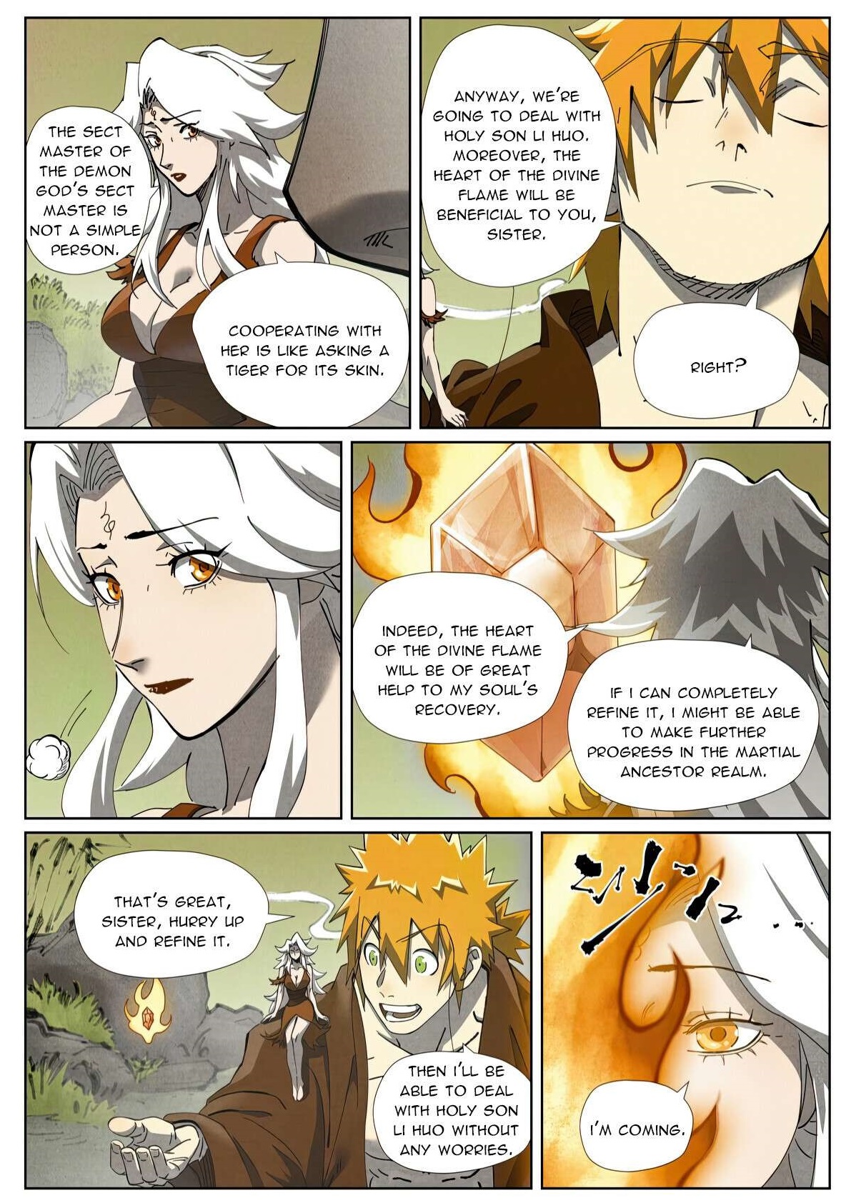 TALES OF DEMONS AND GODS Chapter 494.6 - Page 9 in English