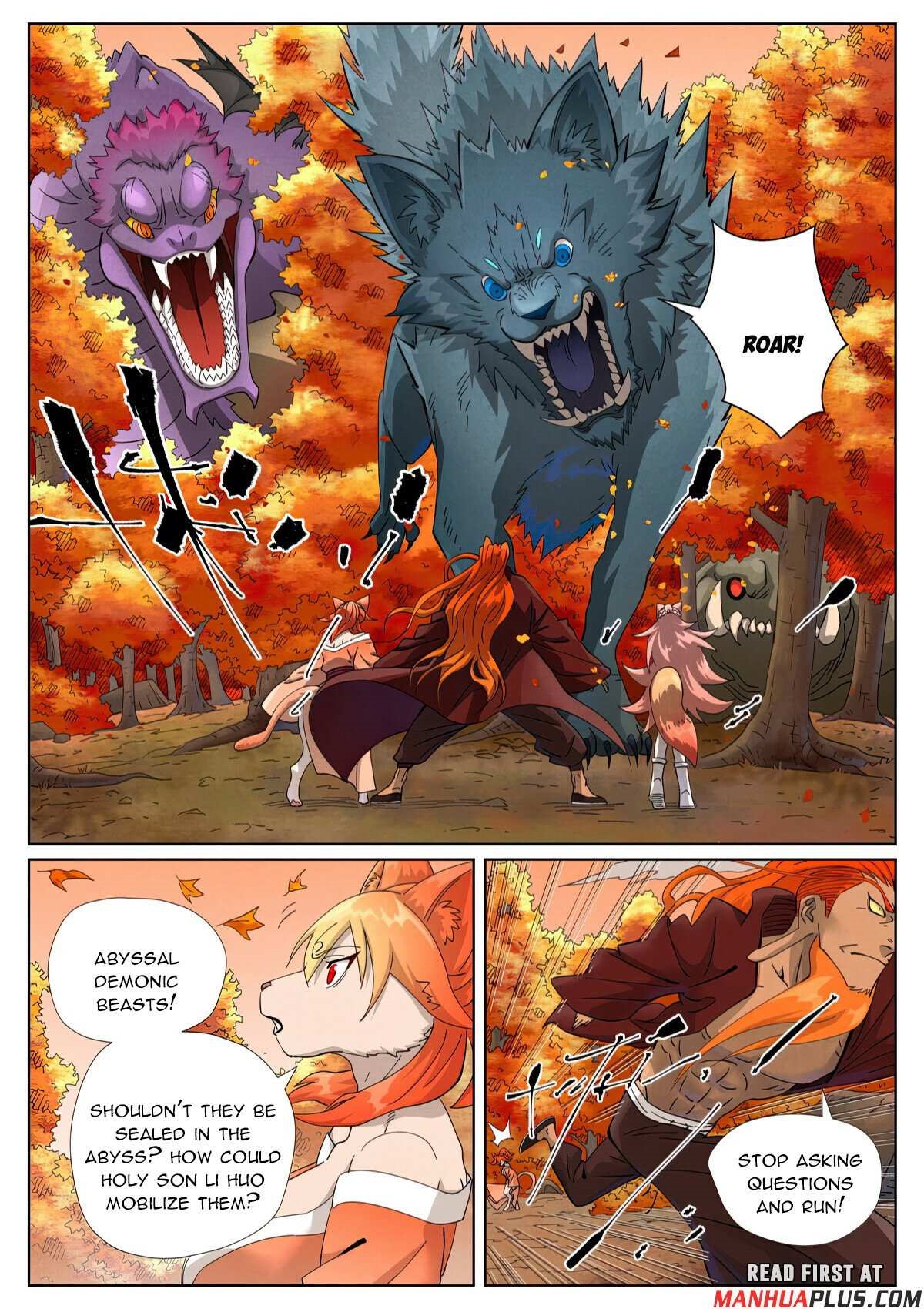 TALES OF DEMONS AND GODS Chapter 495.6 - Page 8 in English