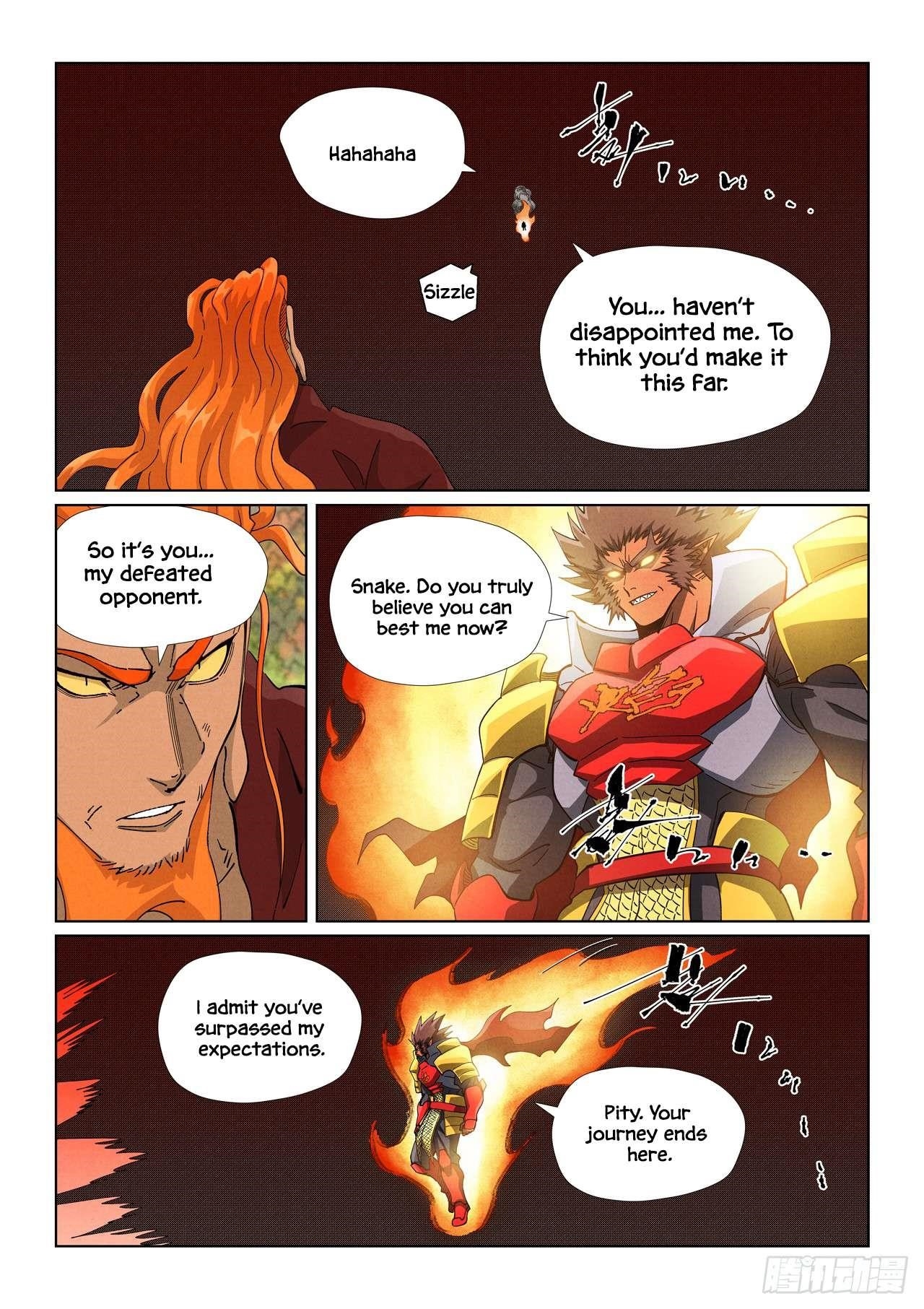 TALES OF DEMONS AND GODS Chapter 496.5 - Page 5 in English