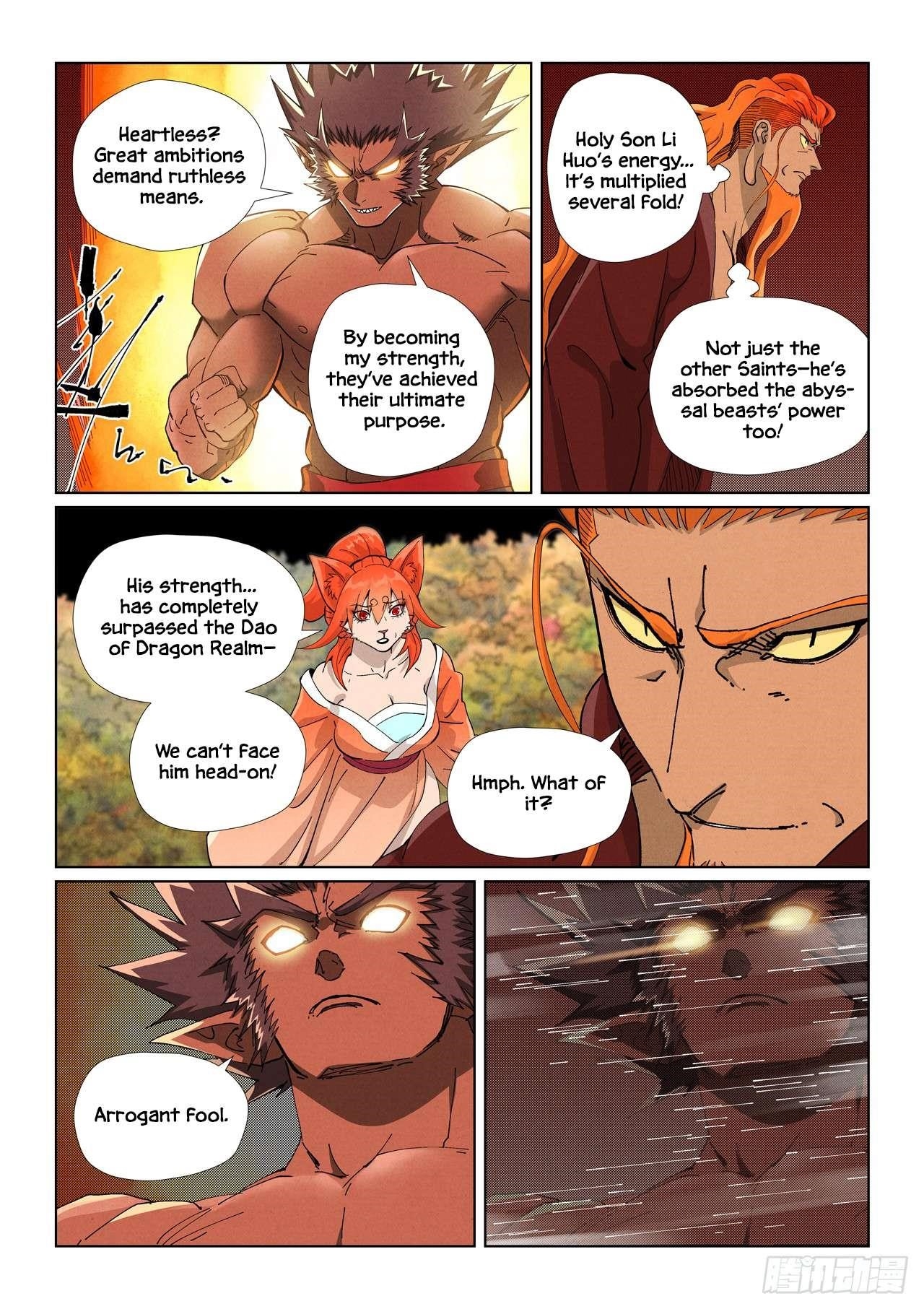 TALES OF DEMONS AND GODS Chapter 496.5 - Page 8 in English