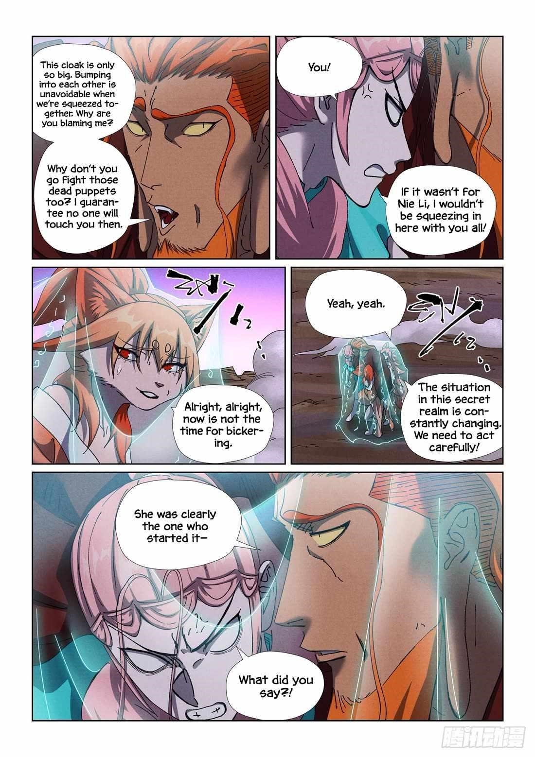 TALES OF DEMONS AND GODS Chapter 502.5 - Page 8 in English