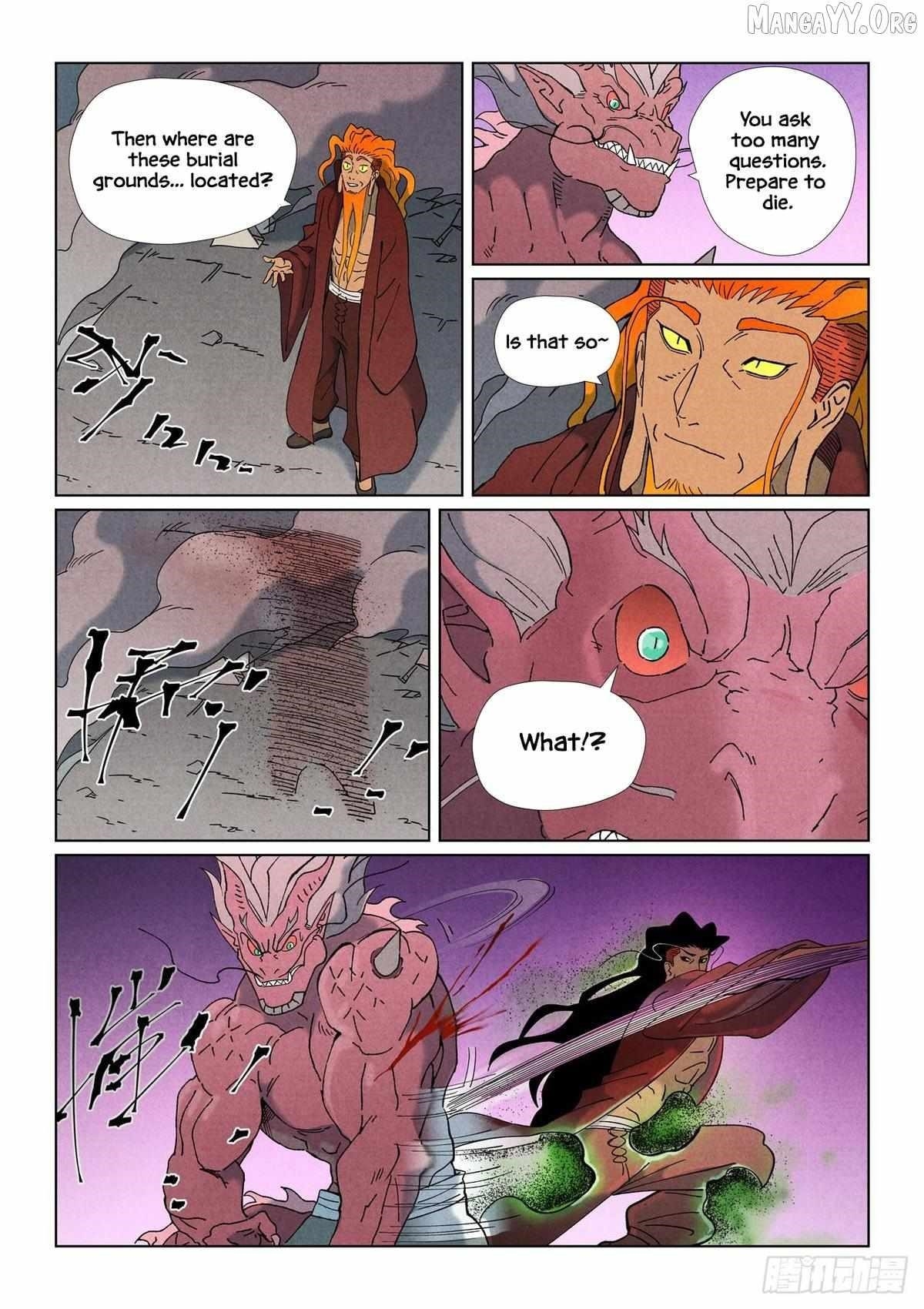 TALES OF DEMONS AND GODS Chapter 508.5 - Page 8 in English