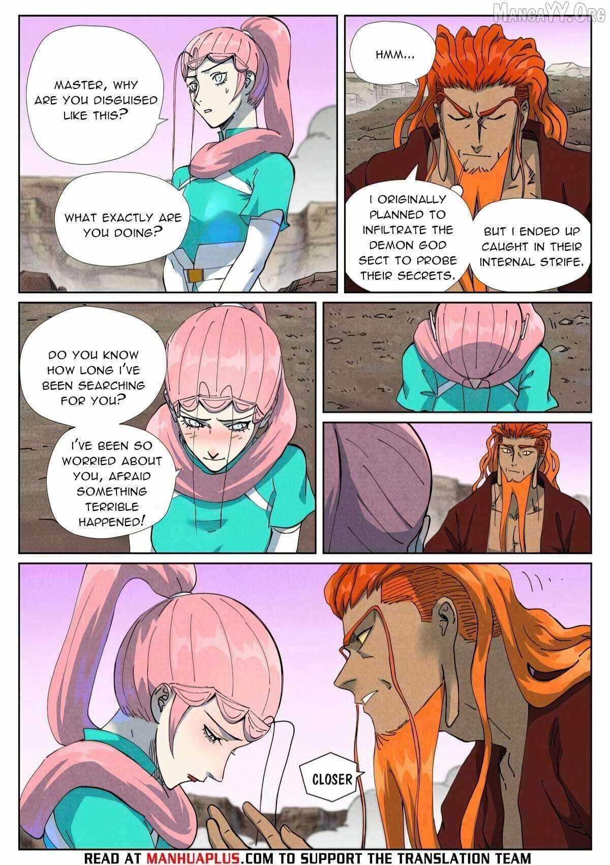 TALES OF DEMONS AND GODS Chapter 509.6 - Page 3 in English