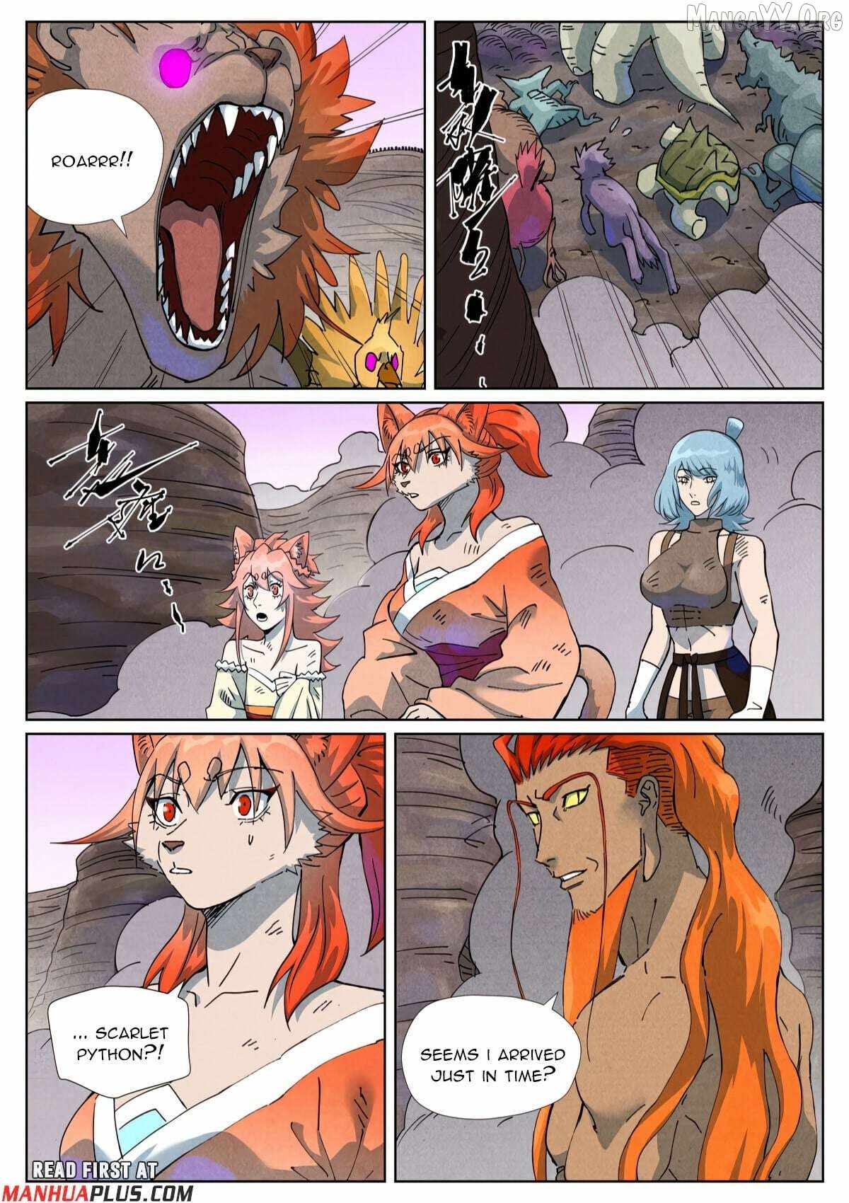 TALES OF DEMONS AND GODS Chapter 513.6 - Page 8 in English