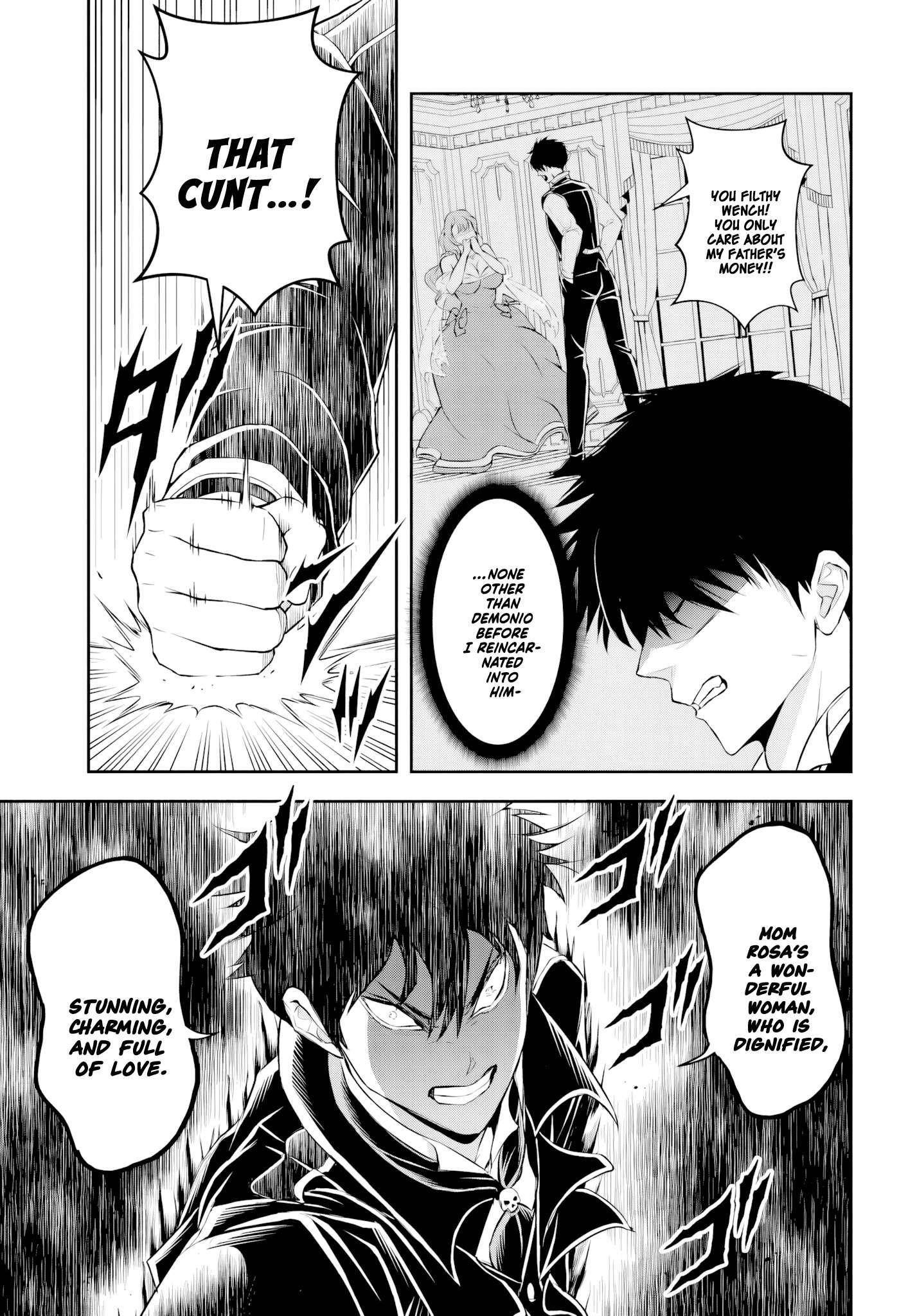 The Villainous Noble Loves Mom Heroines Too Much ~Becoming the Strongest With Sincere Effort to Save Misfortunate Fave Chars~ Chapter 2 - Page 9 in English