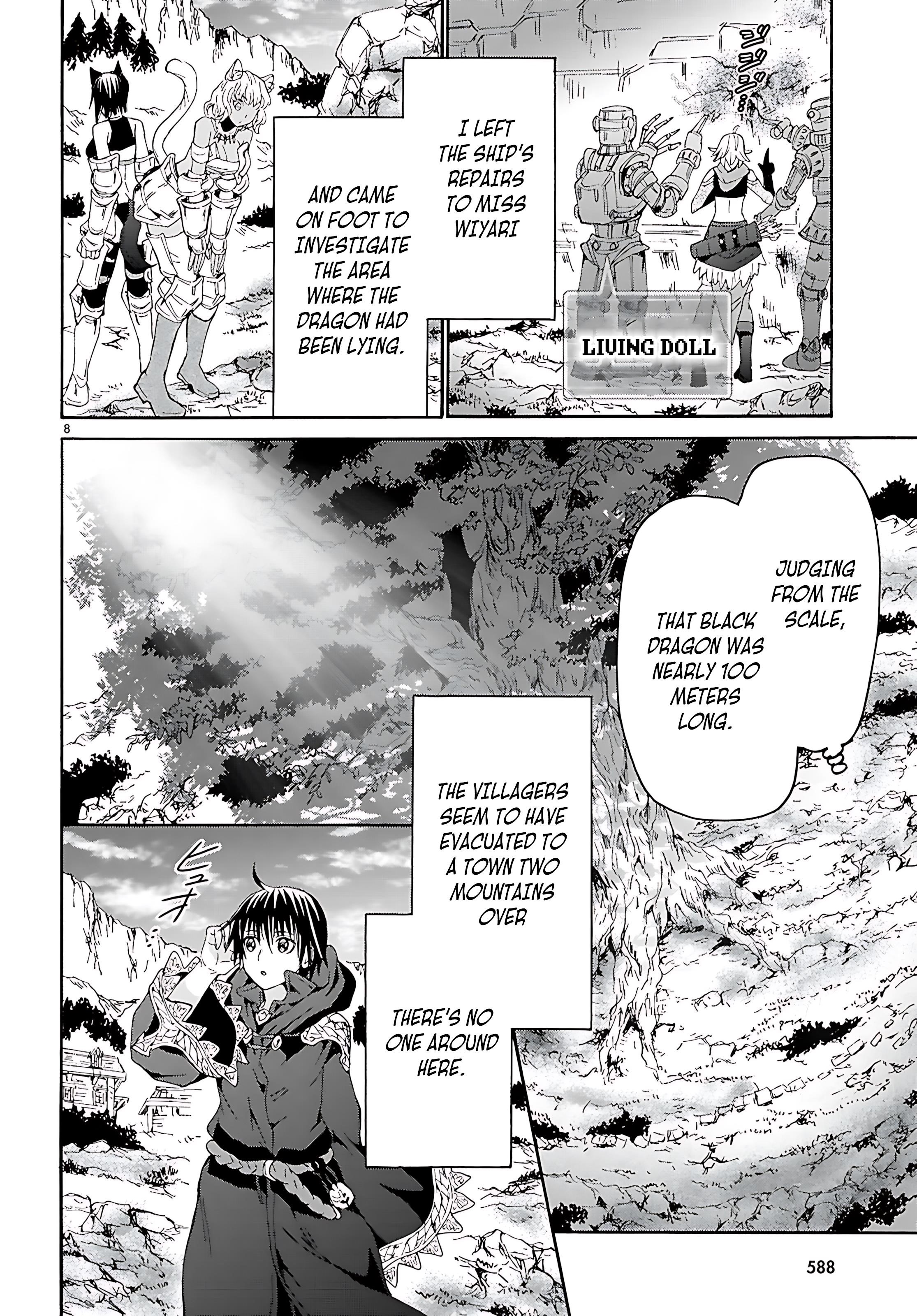 Death March Kara Hajimaru Isekai Kyousoukyoku Chapter 121 - Page 9 in English