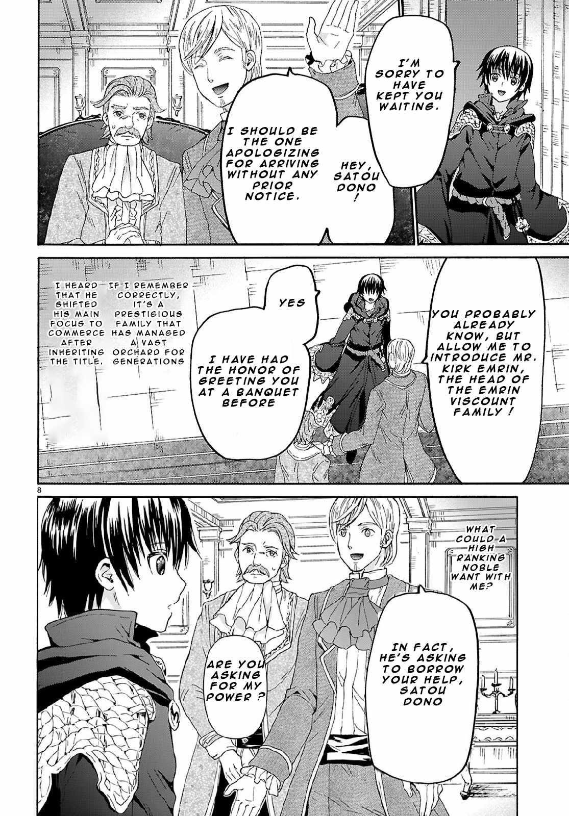 Death March Kara Hajimaru Isekai Kyousoukyoku Chapter 125 - Page 8 in English