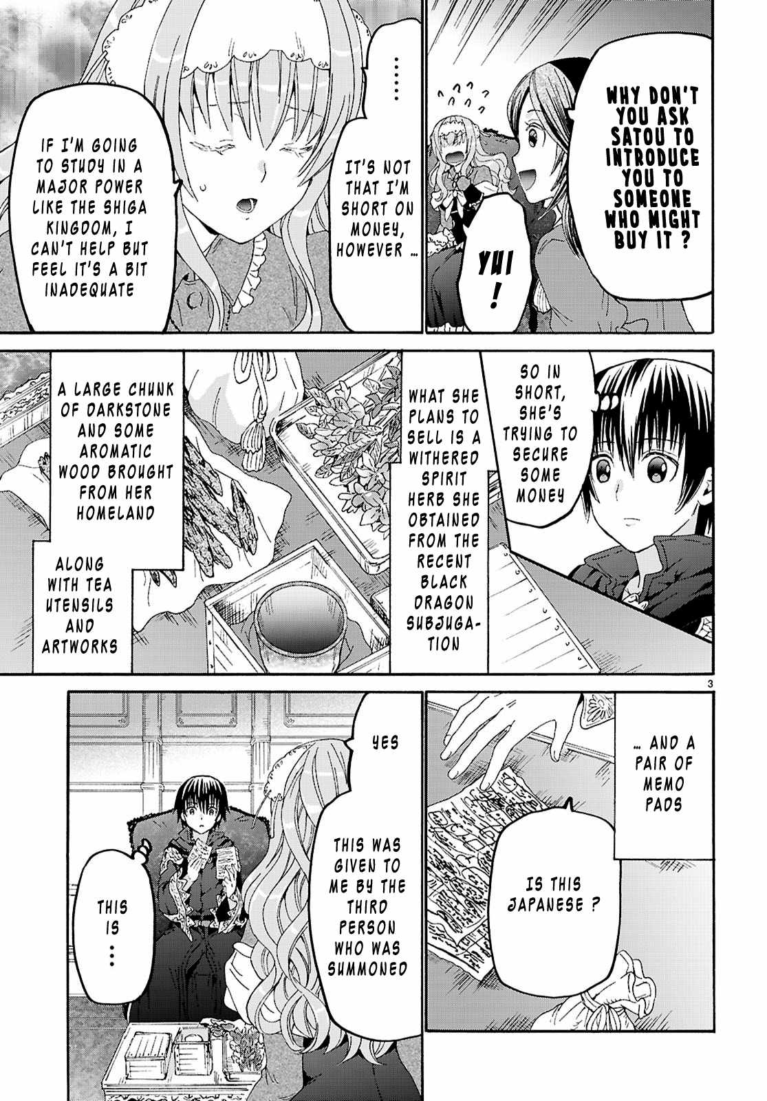 Death March Kara Hajimaru Isekai Kyousoukyoku Chapter 134 - Page 3 in English