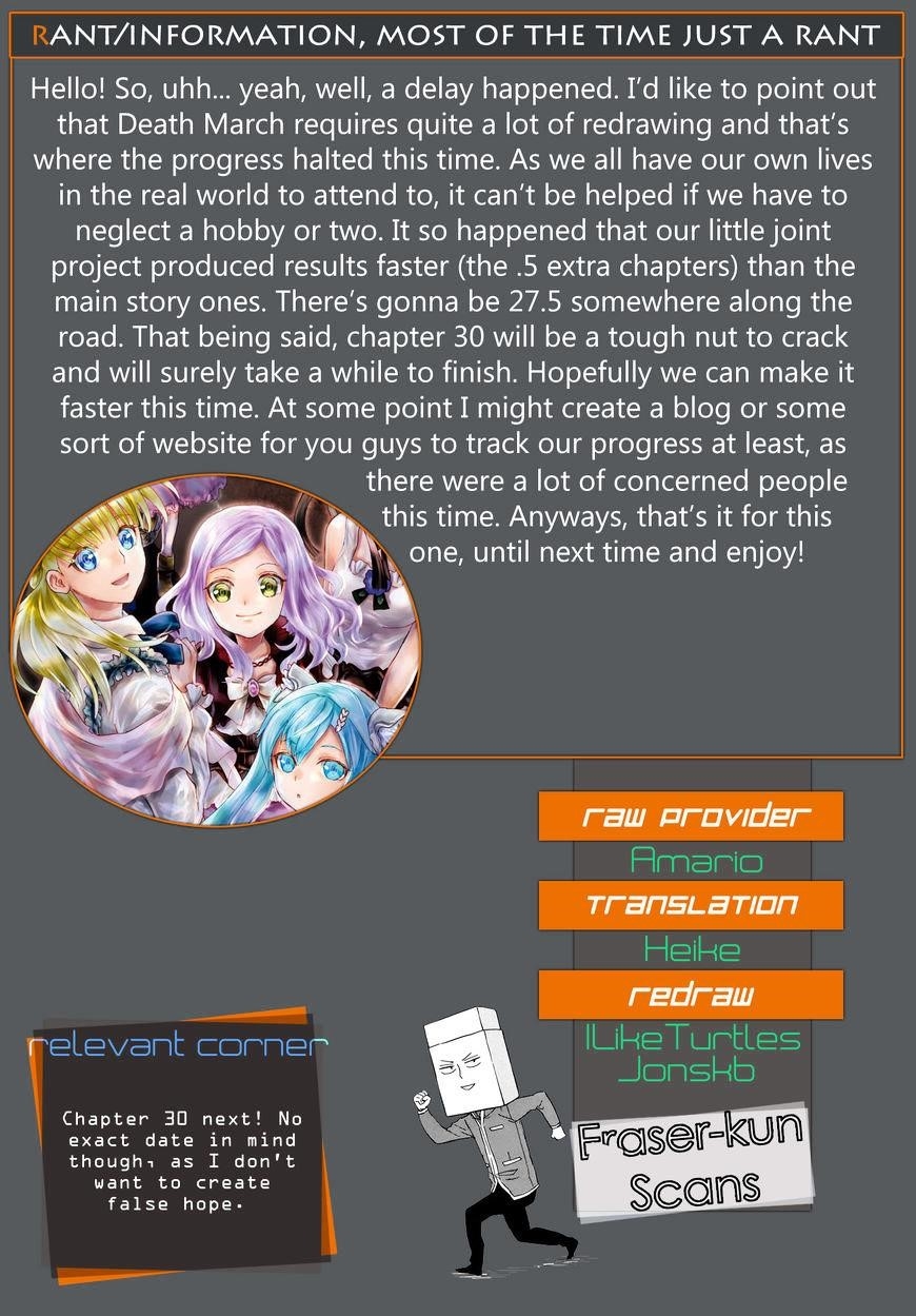 Death March Kara Hajimaru Isekai Kyousoukyoku Chapter 29 - Page 24 in English