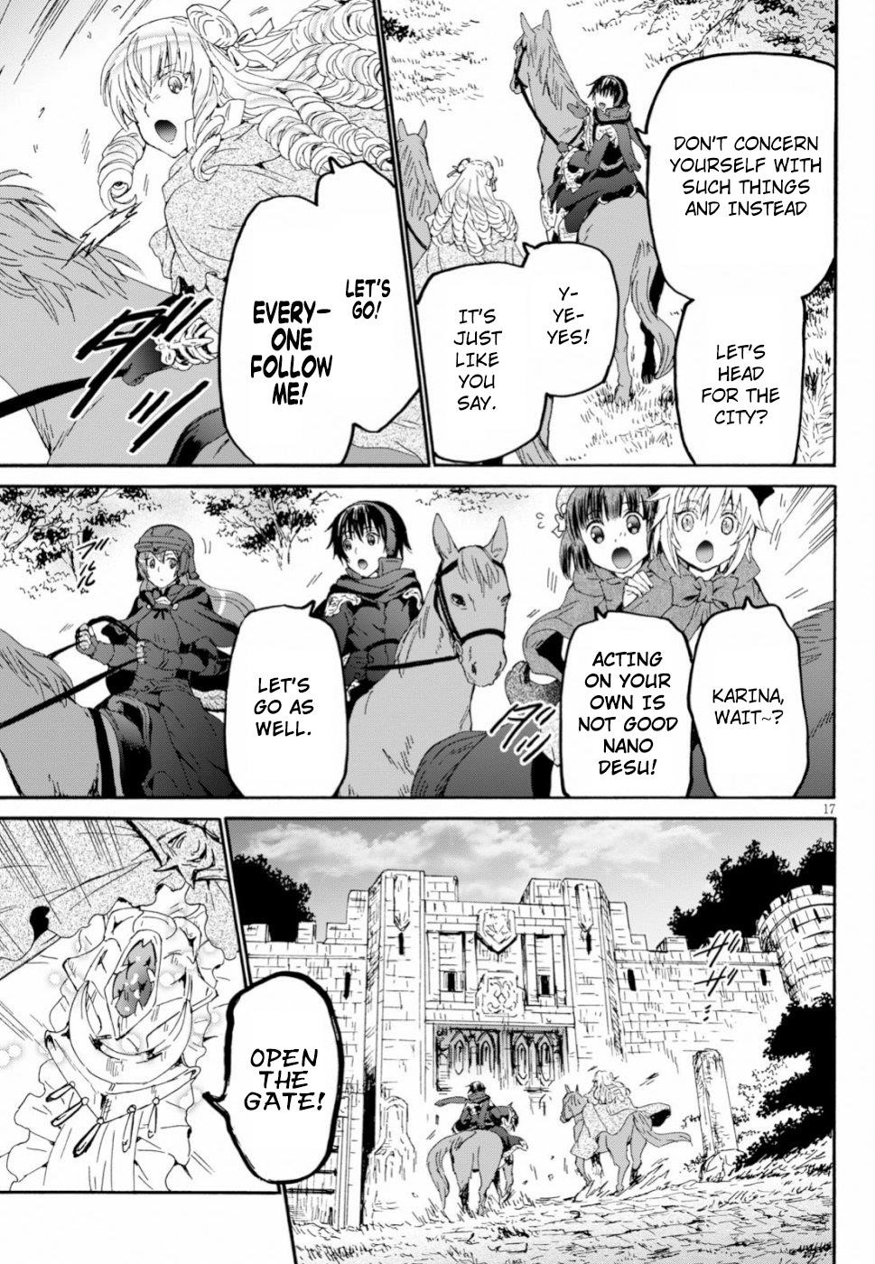 Death March Kara Hajimaru Isekai Kyousoukyoku Chapter 57 - Page 17 in English