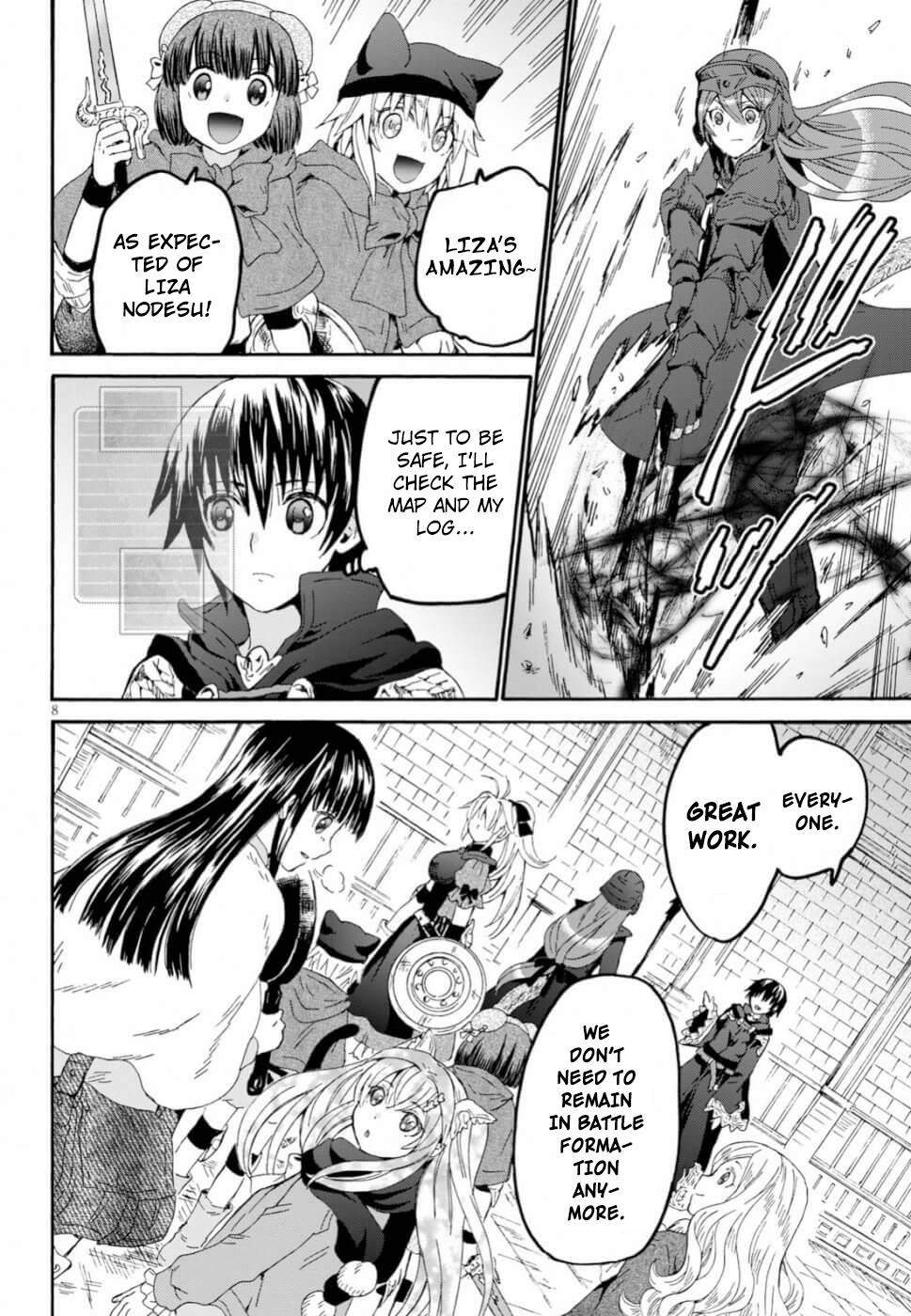 Death March Kara Hajimaru Isekai Kyousoukyoku Chapter 59 - Page 8 in English