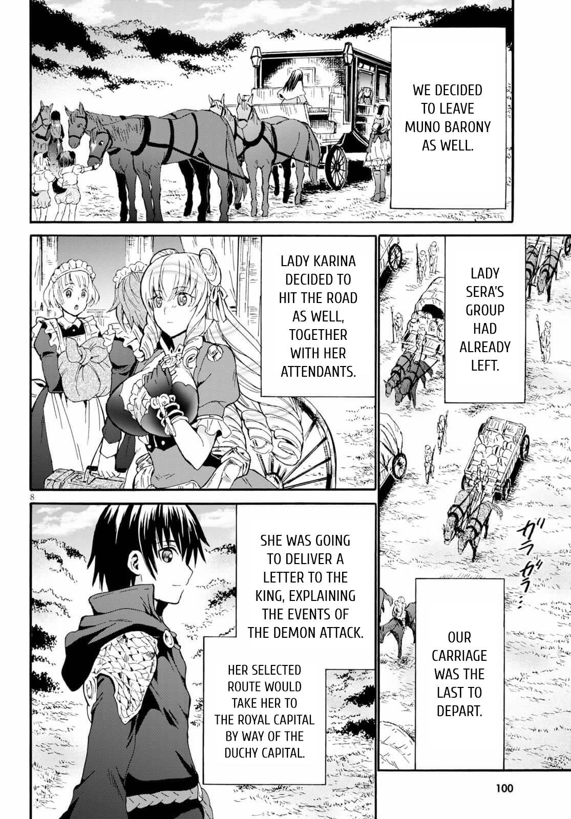 Death March Kara Hajimaru Isekai Kyousoukyoku Chapter 69 - Page 8 in English
