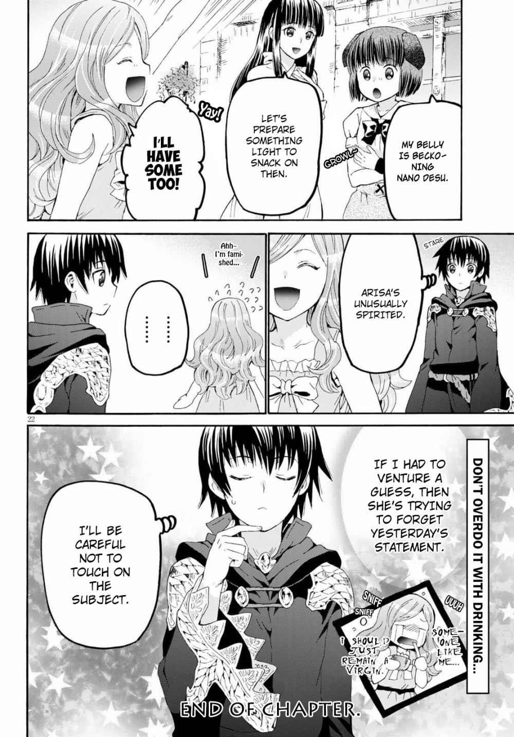 Death March Kara Hajimaru Isekai Kyousoukyoku Chapter 73 - Page 22 in English