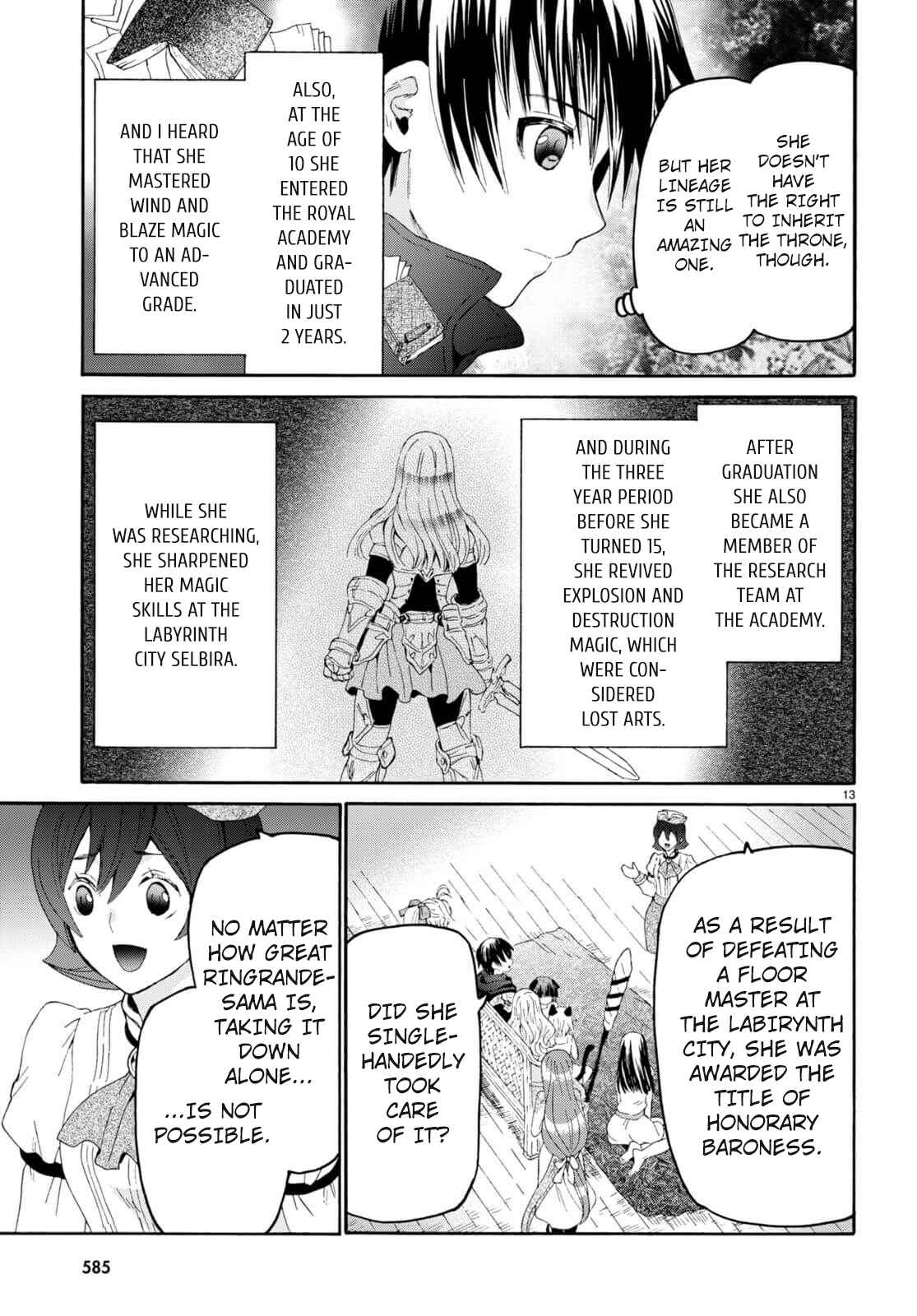 Death March Kara Hajimaru Isekai Kyousoukyoku Chapter 95 - Page 12 in English