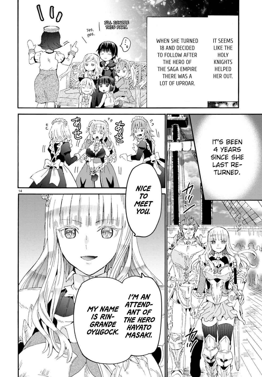 Death March Kara Hajimaru Isekai Kyousoukyoku Chapter 95 - Page 13 in English