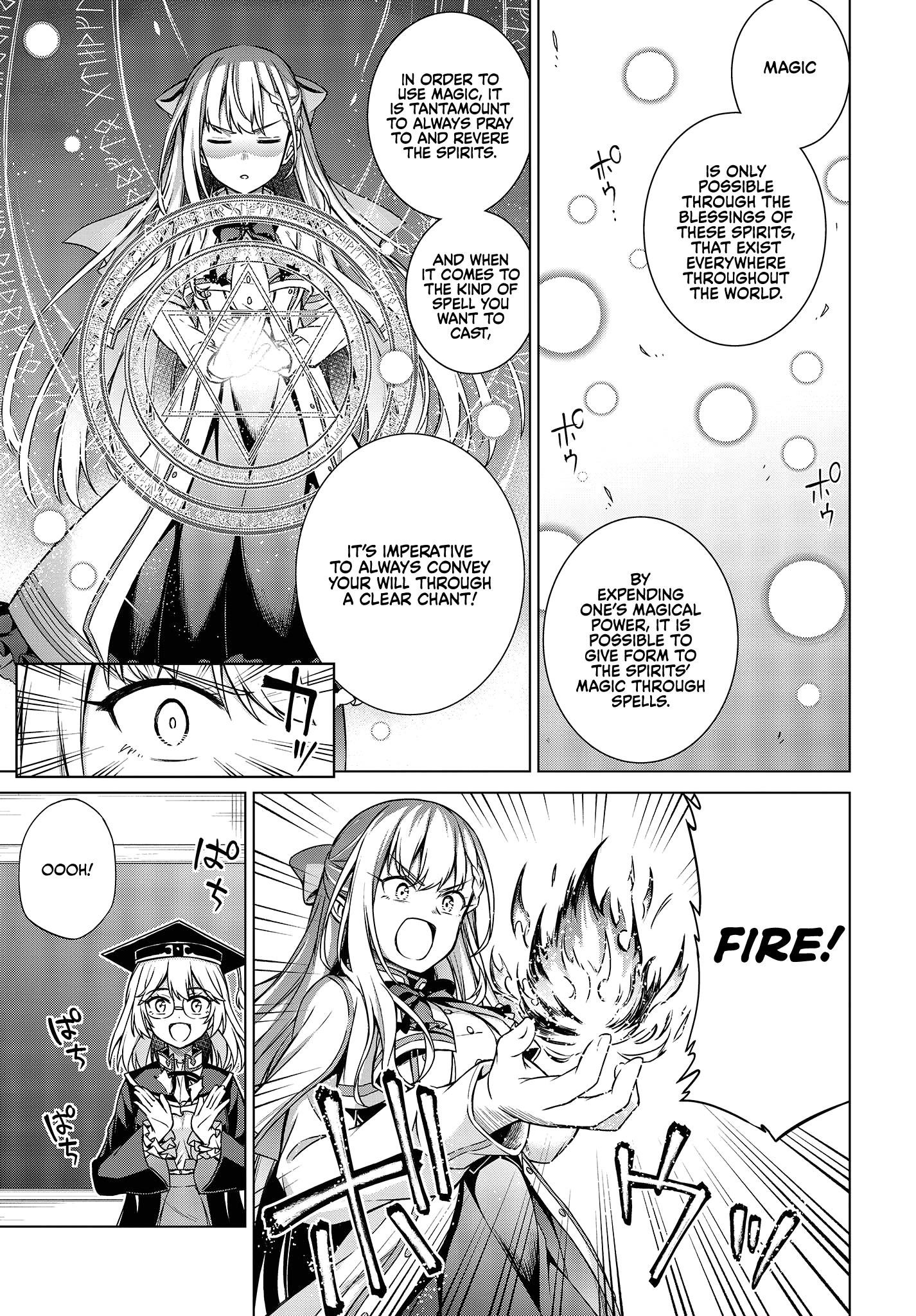 The Magical Revolution of the Reincarnated Princess and the Genius Young Lady Chapter 4 - Page 3 in English