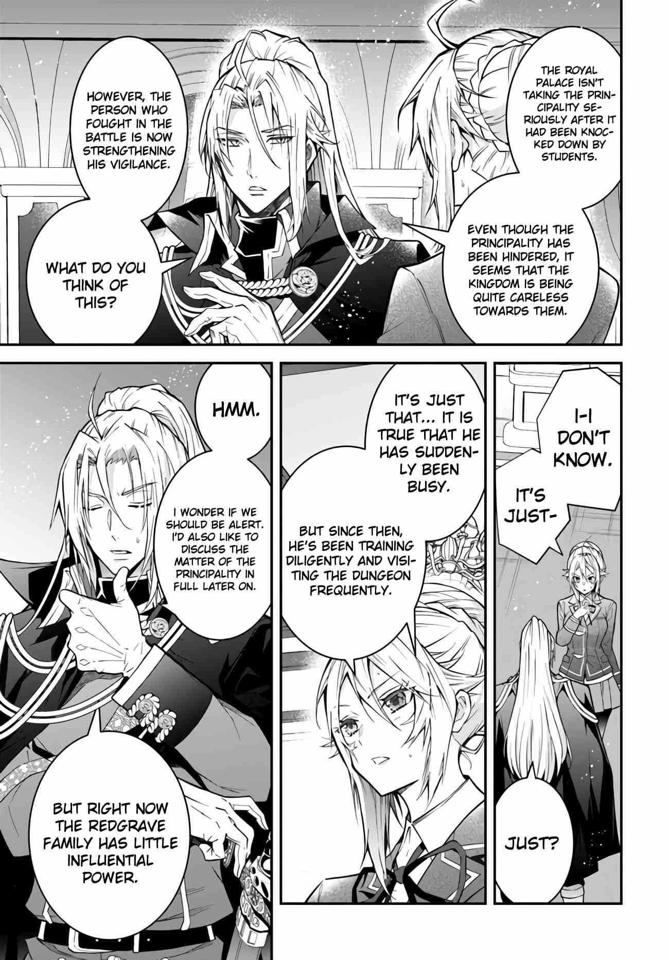 The World of Otome Games is Tough for Mobs Chapter 37 - Page 3 in English