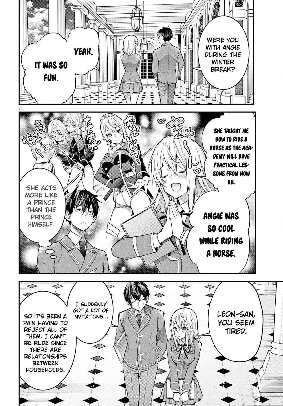 The World of Otome Games is Tough for Mobs Chapter 39 - Page 14 in English