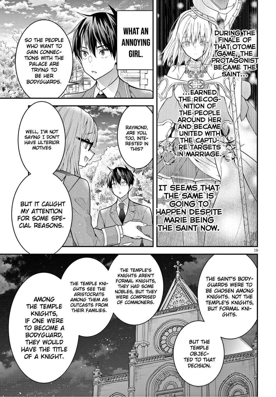 The World of Otome Games is Tough for Mobs Chapter 39 - Page 19 in English