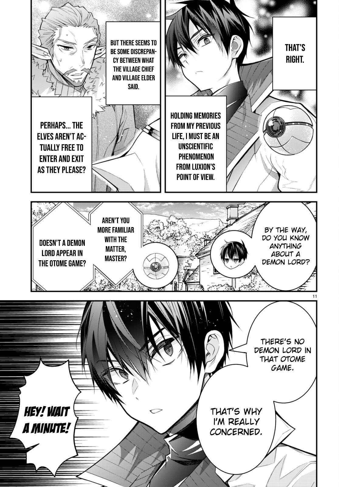 The World of Otome Games is Tough for Mobs Chapter 41 - Page 11 in English