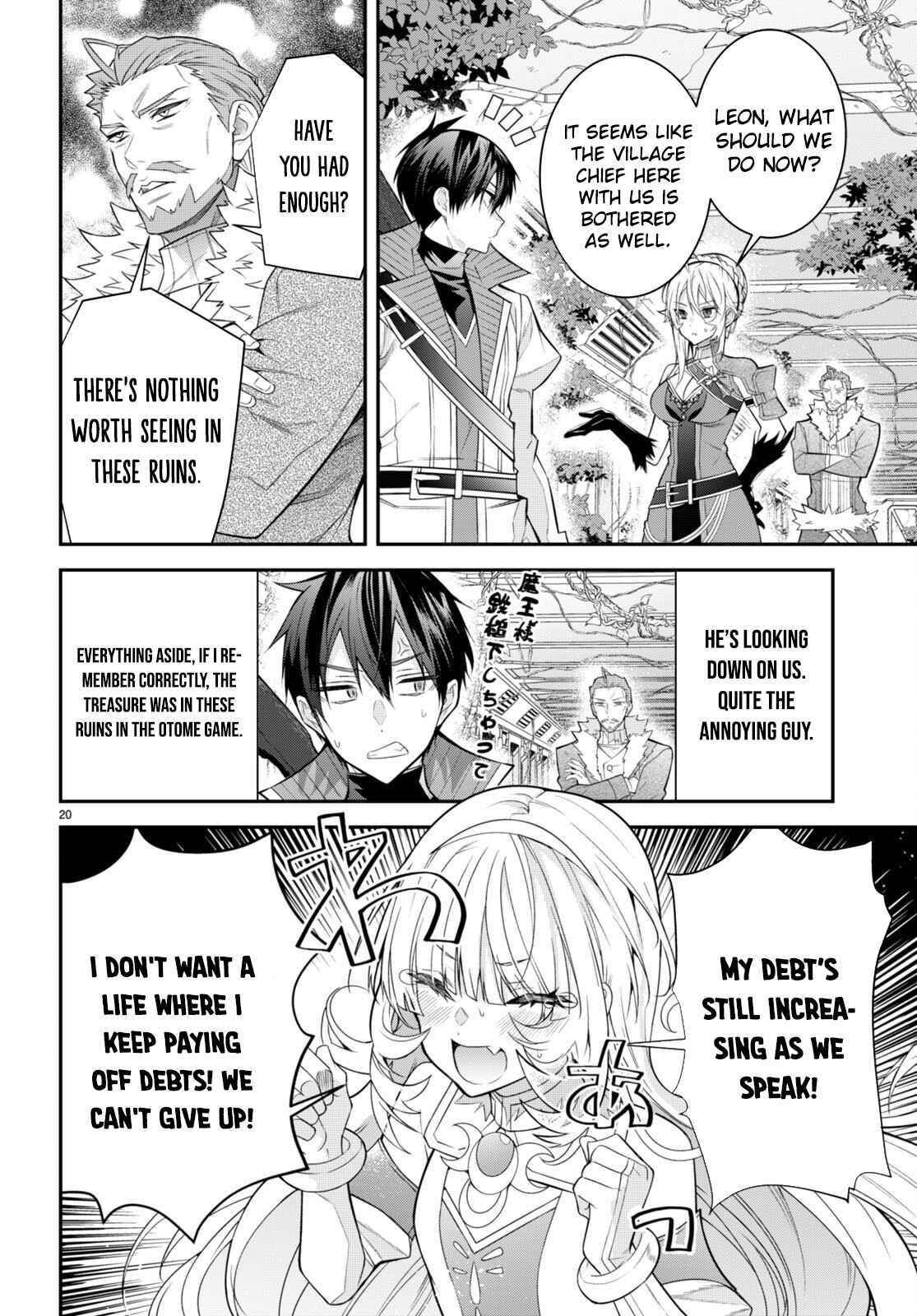The World of Otome Games is Tough for Mobs Chapter 41 - Page 20 in English