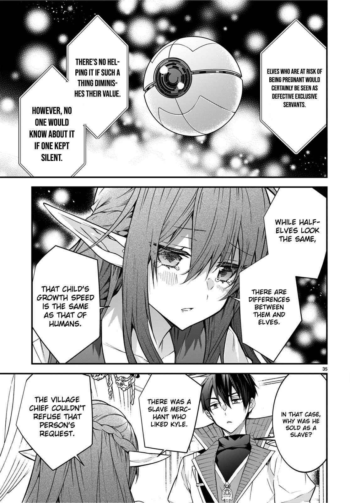 The World of Otome Games is Tough for Mobs Chapter 44 - Page 35 in English