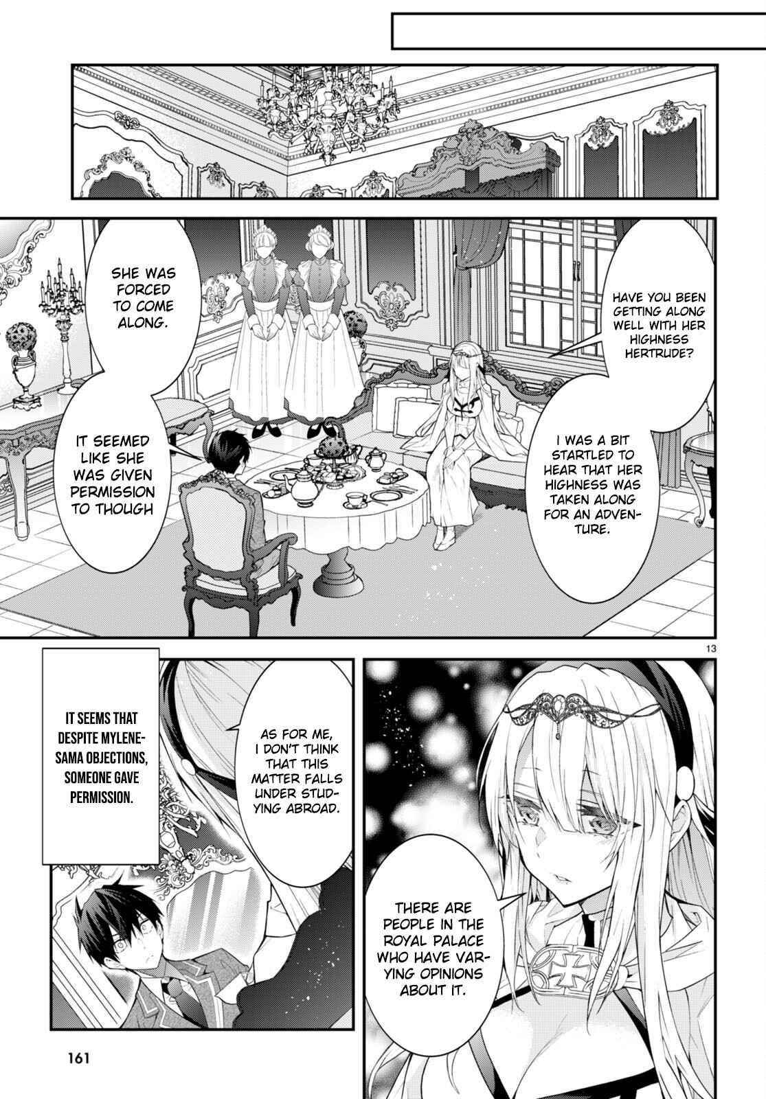 The World of Otome Games is Tough for Mobs Chapter 45 - Page 13 in English