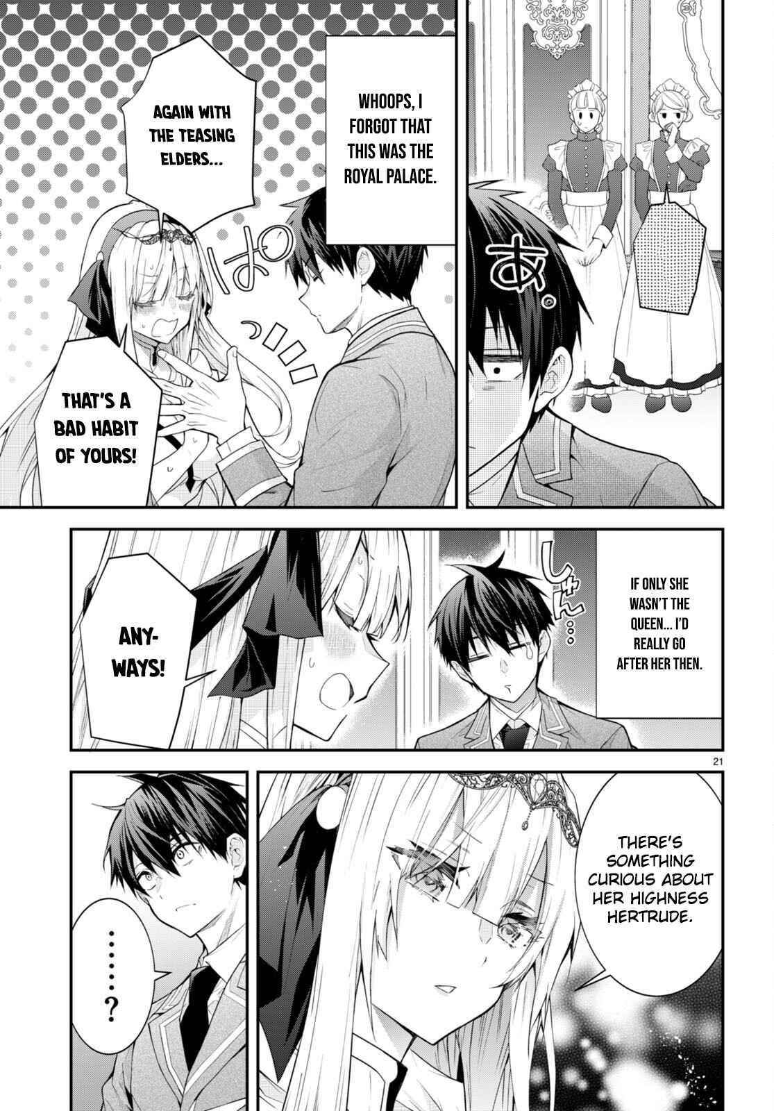 The World of Otome Games is Tough for Mobs Chapter 45 - Page 21 in English