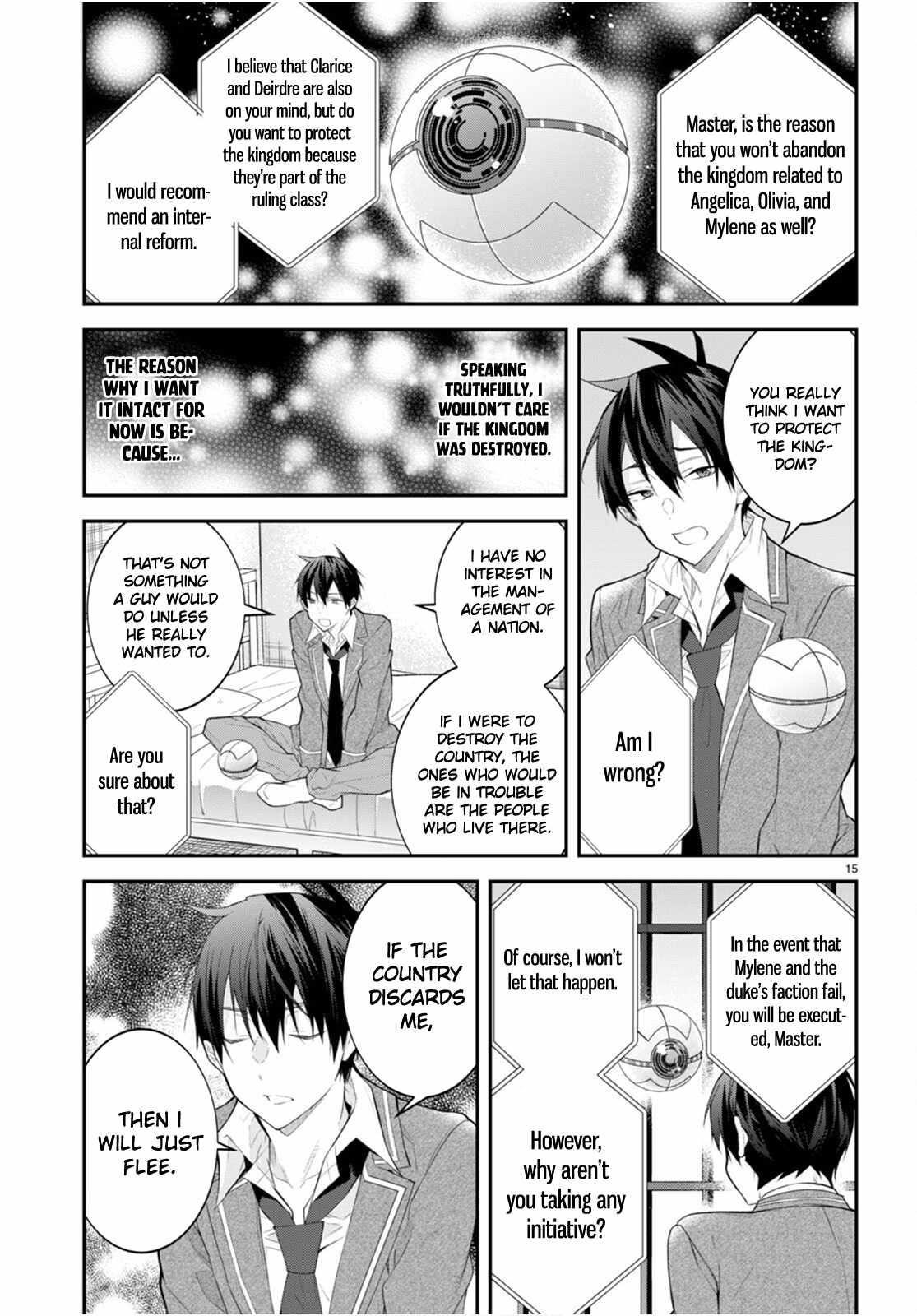 The World of Otome Games is Tough for Mobs Chapter 48 - Page 15 in English