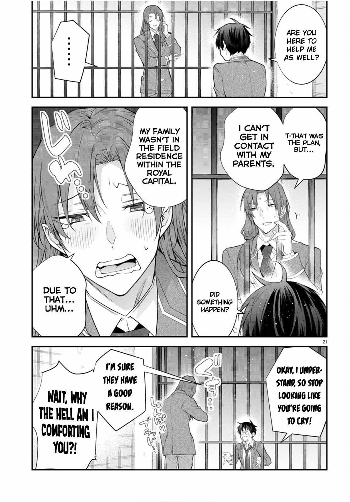 The World of Otome Games is Tough for Mobs Chapter 48 - Page 21 in English